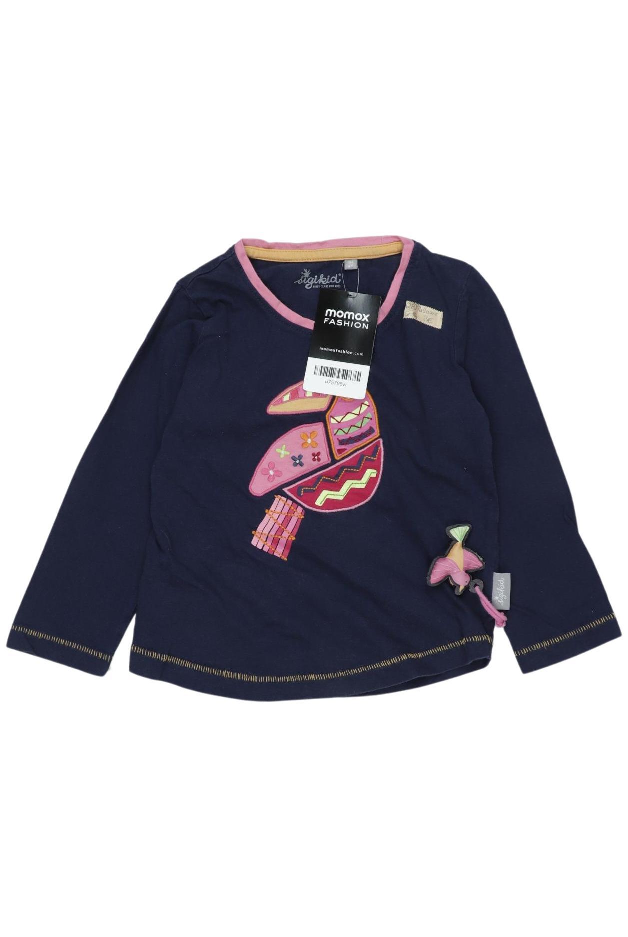 

sigikid Damen Langarmshirt, marineblau, Gr. 104