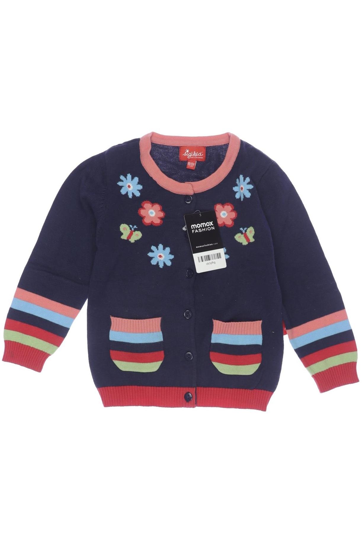 

sigikid Mädchen Strickjacke, marineblau, Gr. 98