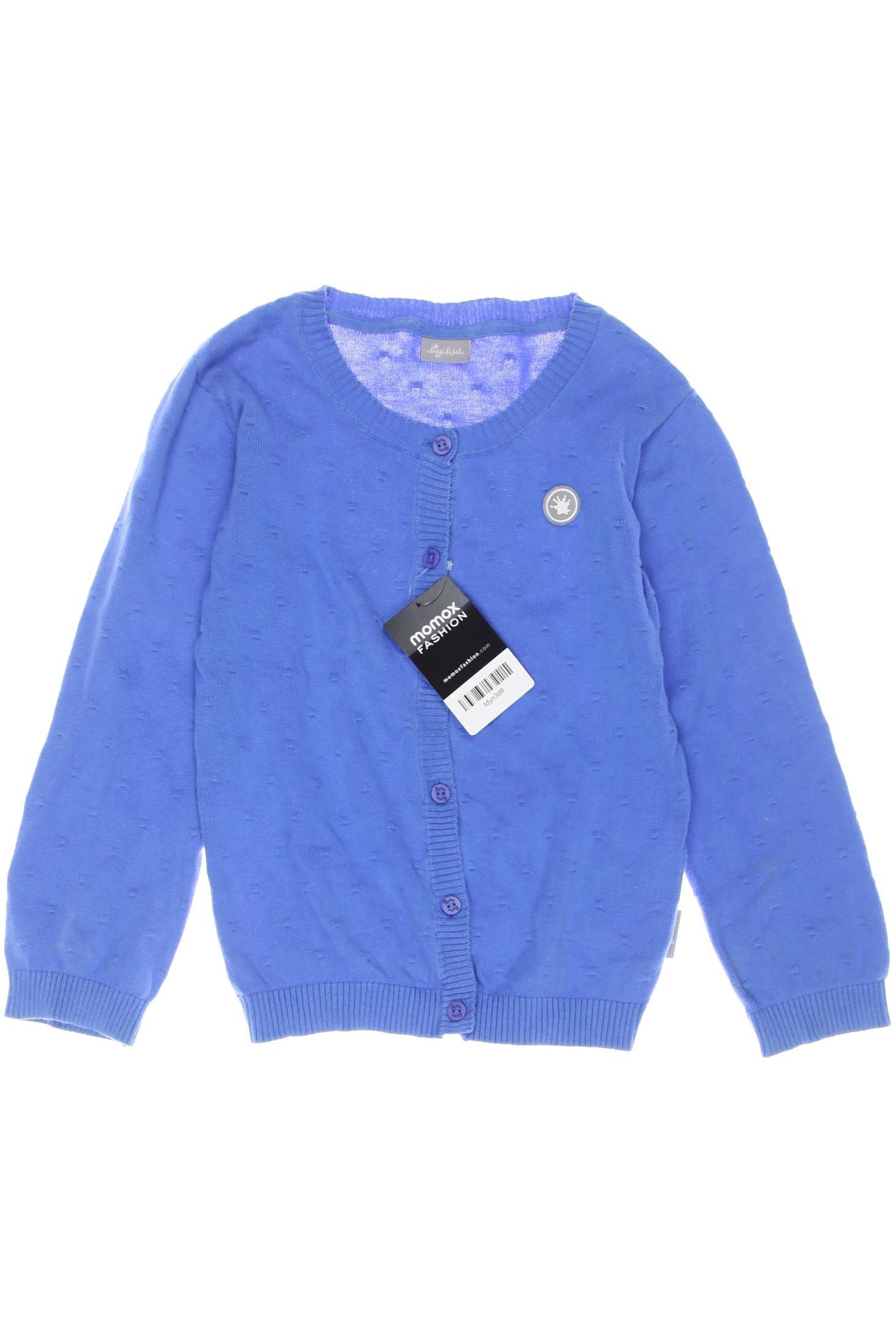 

sigikid Damen Strickjacke, blau, Gr. 122