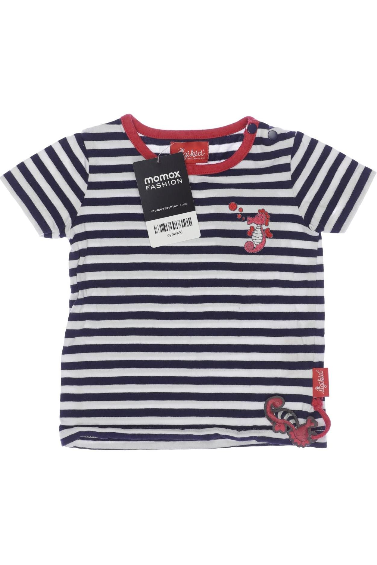

sigikid Damen T-Shirt, marineblau, Gr. 80