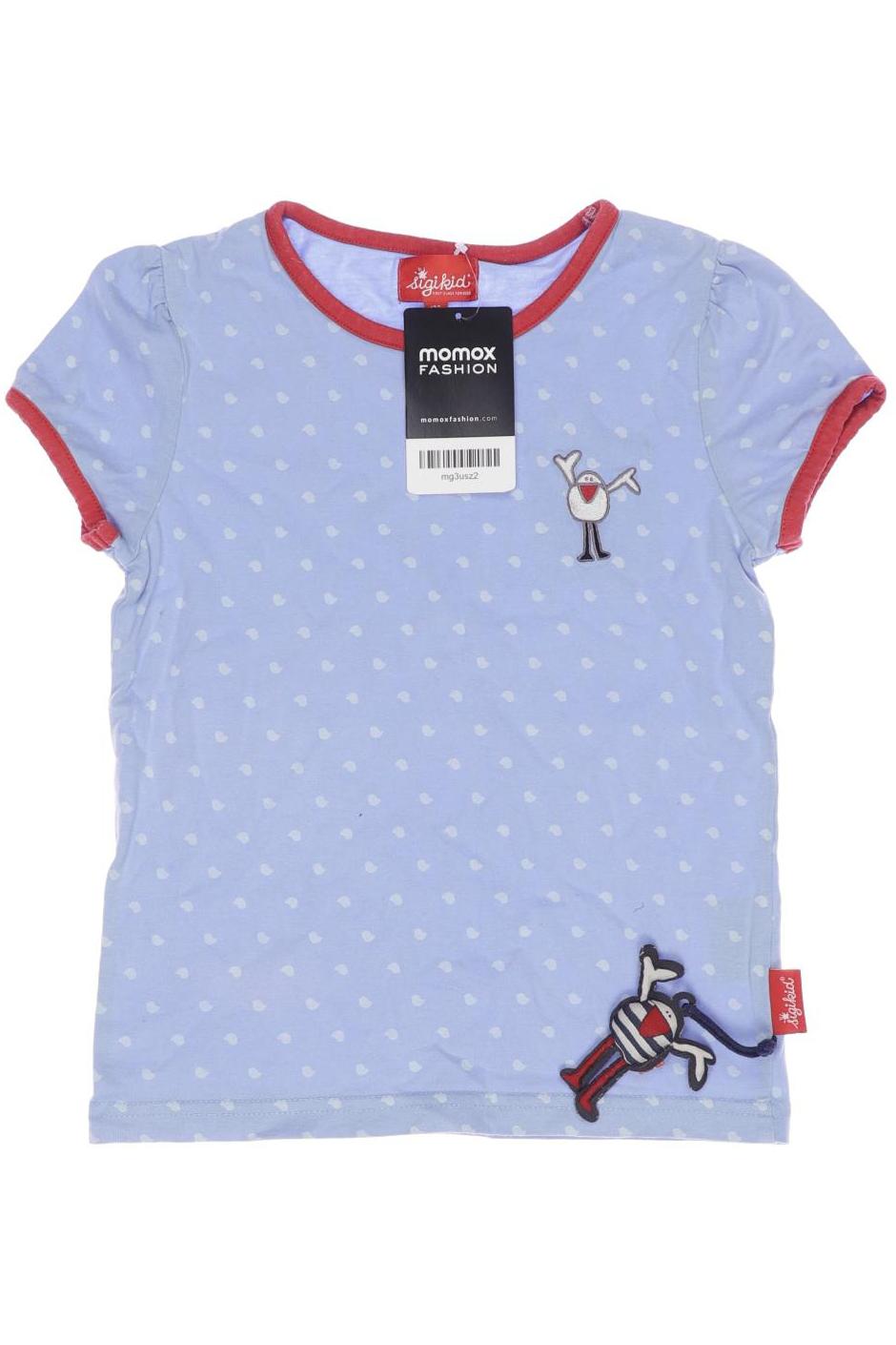 

sigikid Damen T-Shirt, blau, Gr. 122