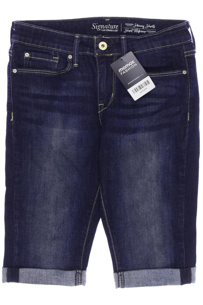 

Signature by Levi Strauss & Co. Damen Shorts, blau, Gr. 27
