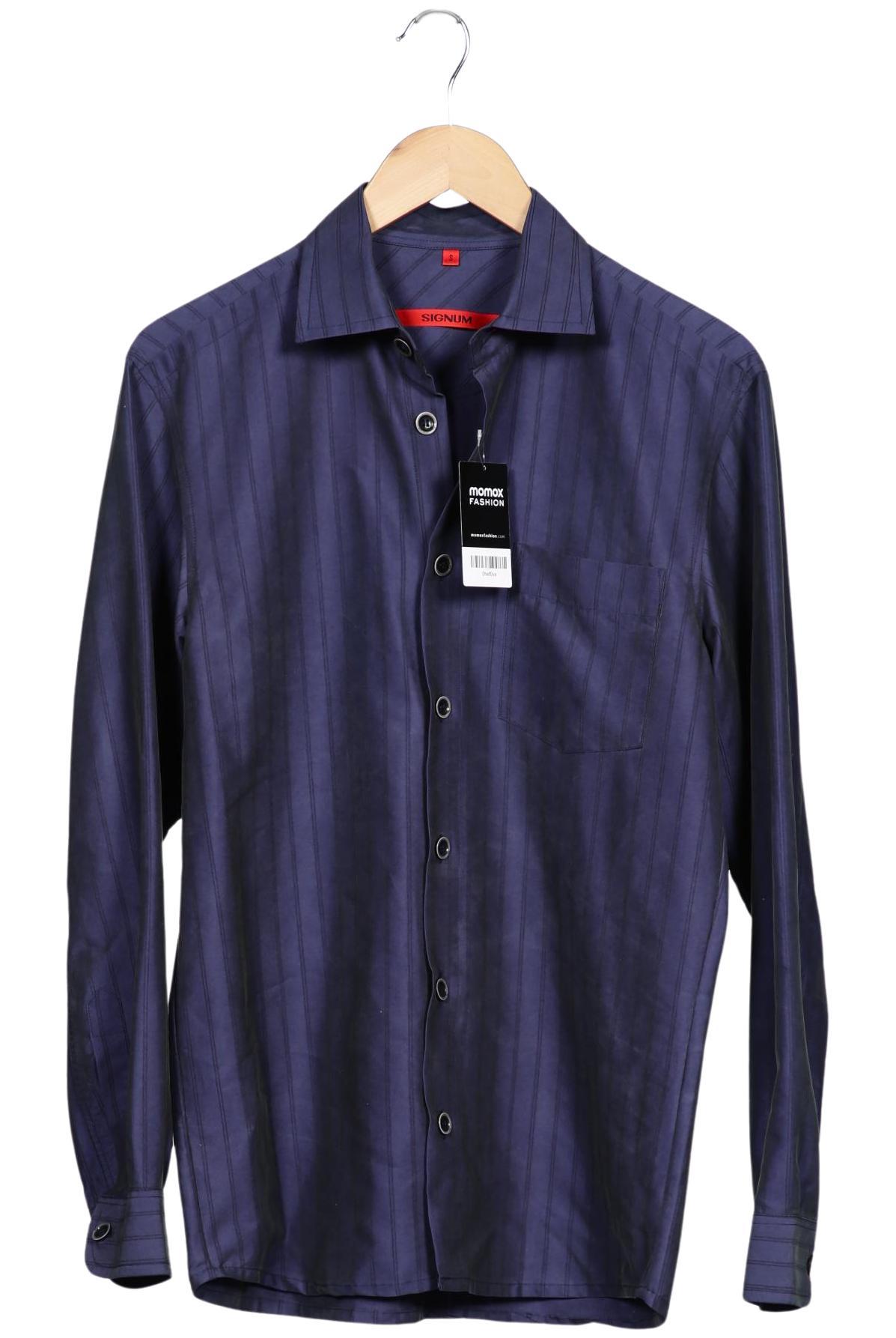 

Signum Herren Hemd, marineblau, Gr. 46