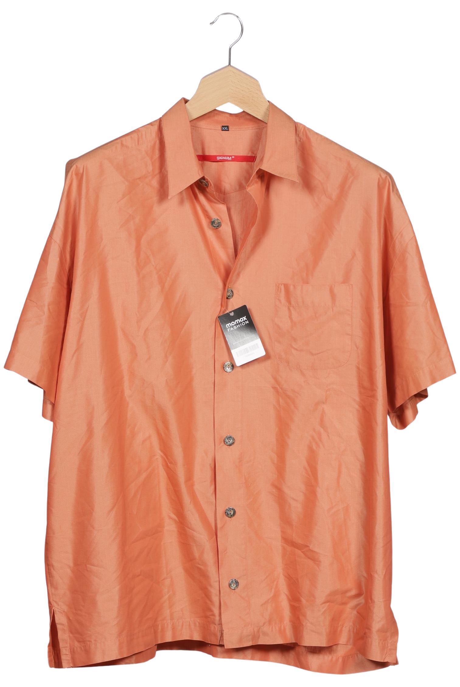 

Signum Herren Hemd, orange, Gr. 56