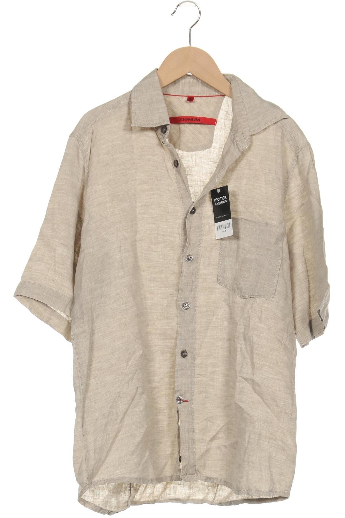 

Signum Herren Hemd, beige, Gr. 46