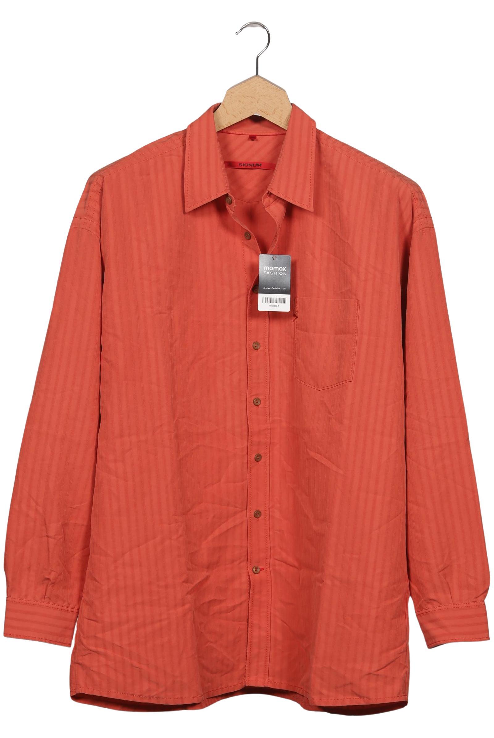 

Signum Herren Hemd, orange, Gr. 56