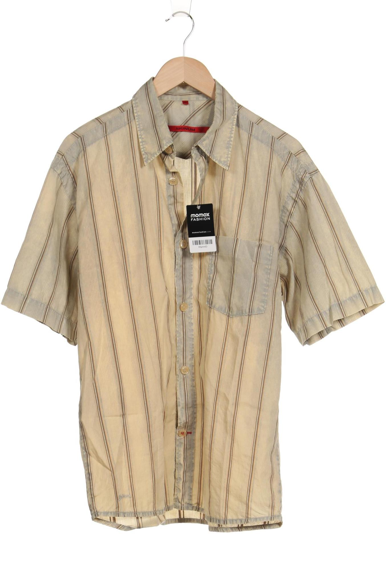 

Signum Herren Hemd, beige, Gr. 48