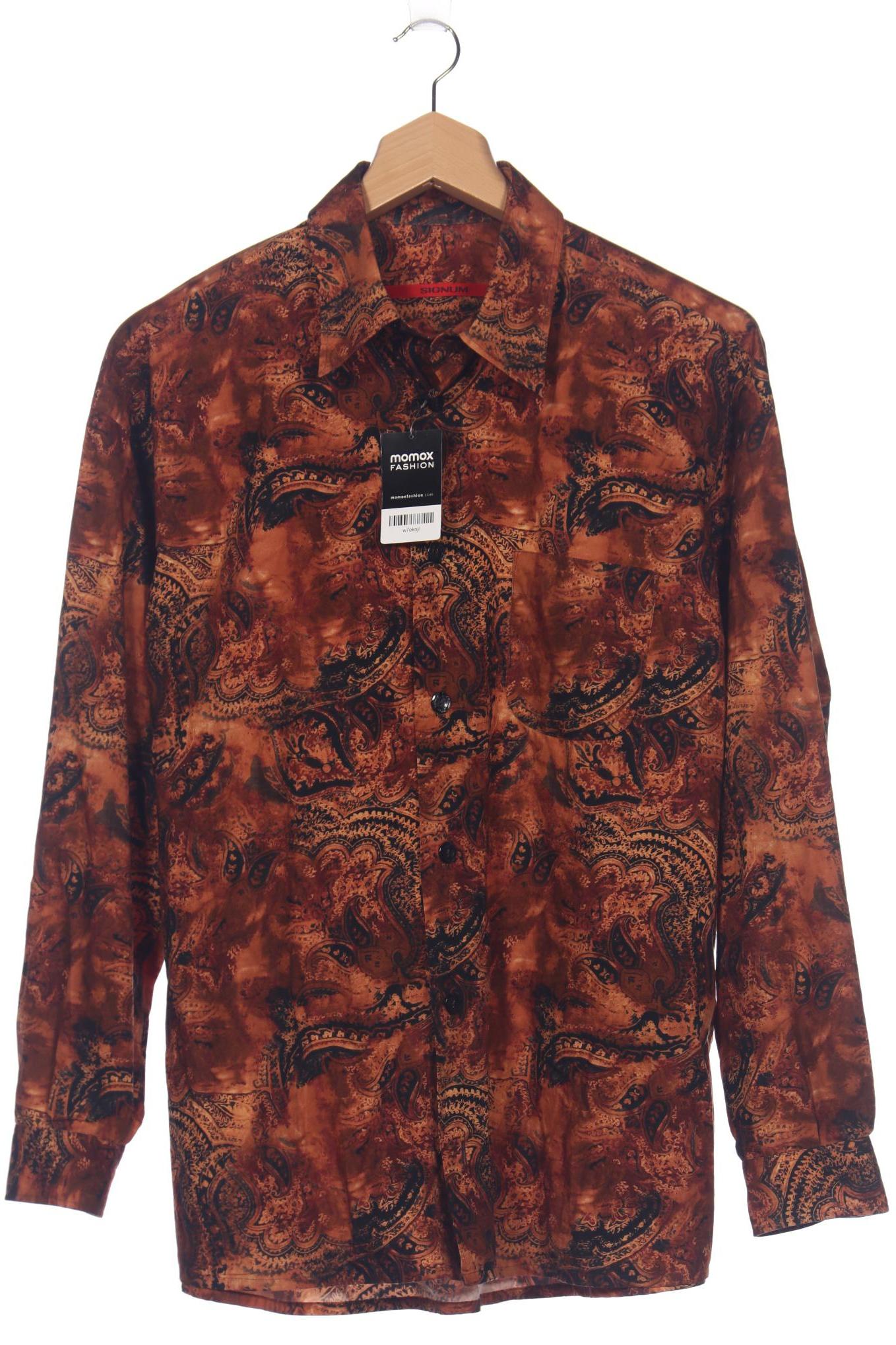 Thumbnail - Signum Herren Hemd, braun, Gr. 62