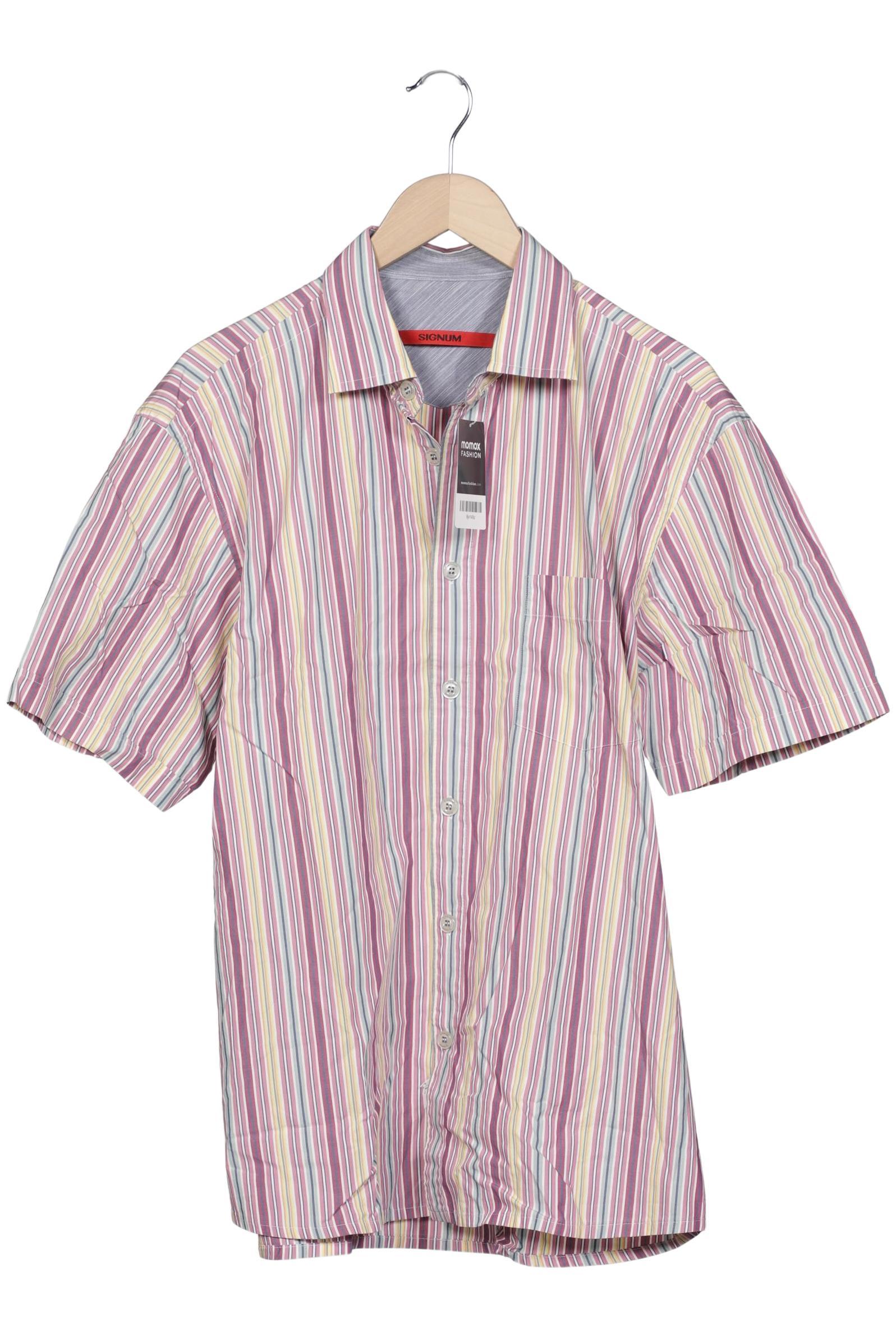 

Signum Herren Hemd, pink, Gr. 50