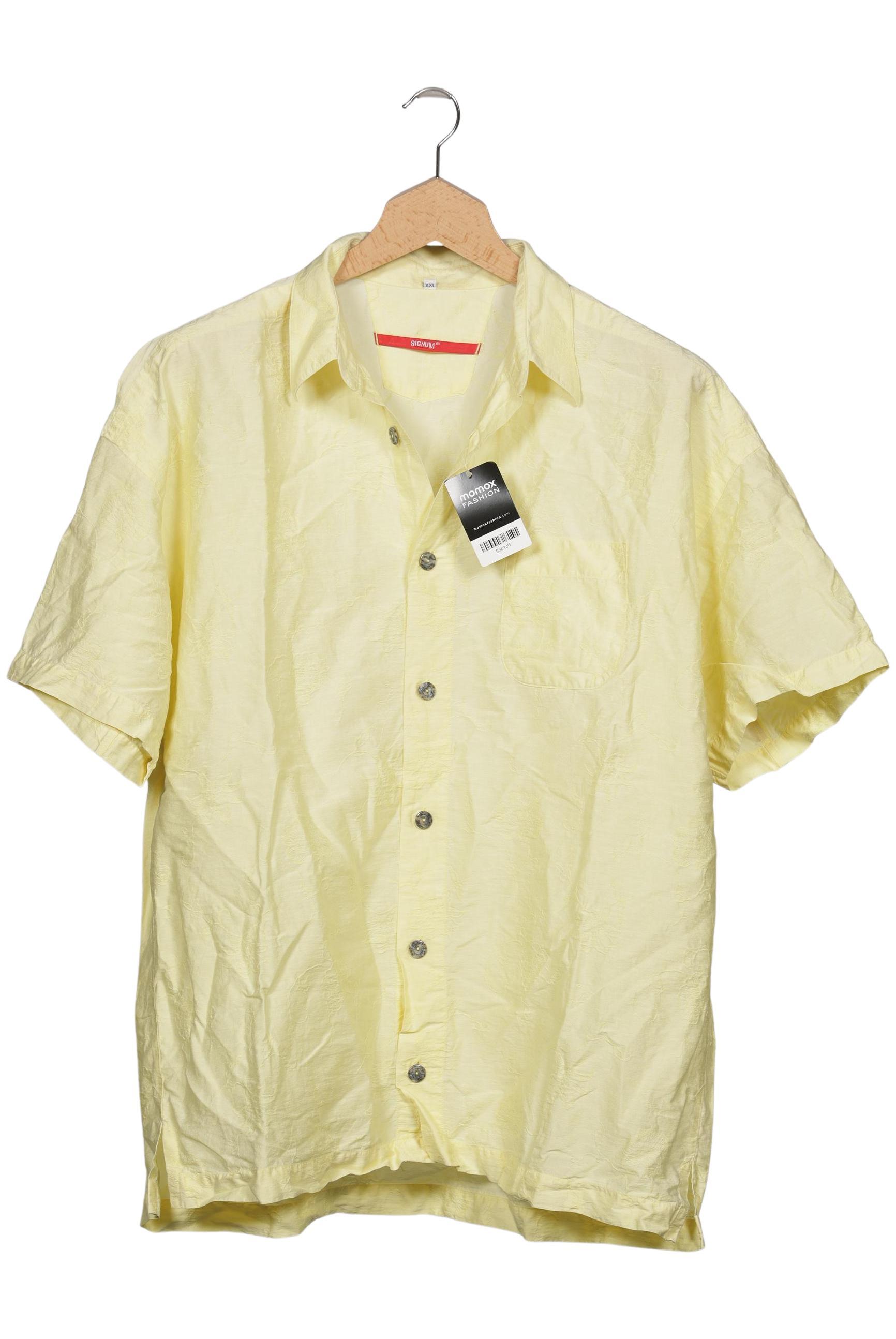 Thumbnail - Signum Herren Hemd, gelb, Gr. 56