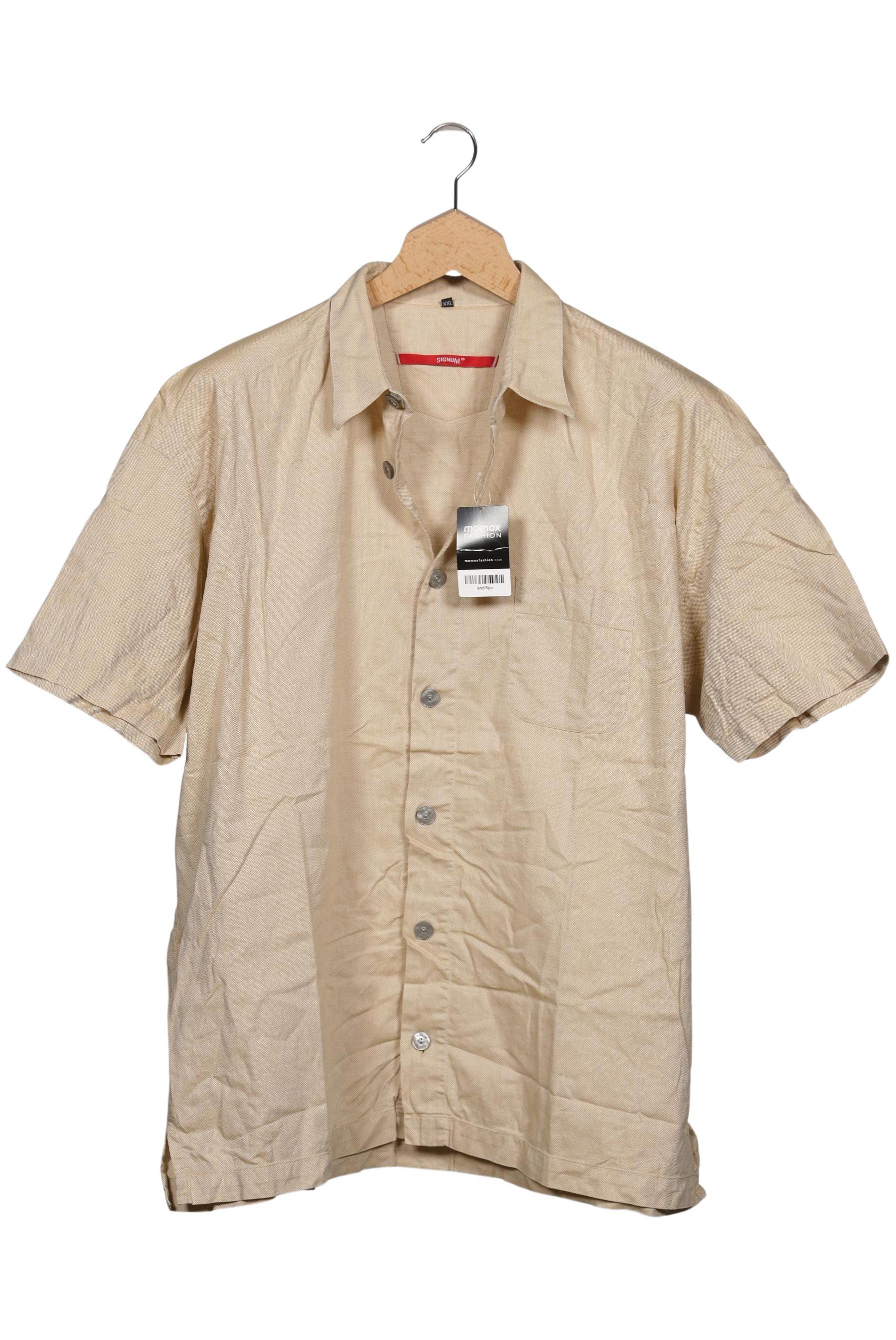 

Signum Herren Hemd, beige, Gr. 56