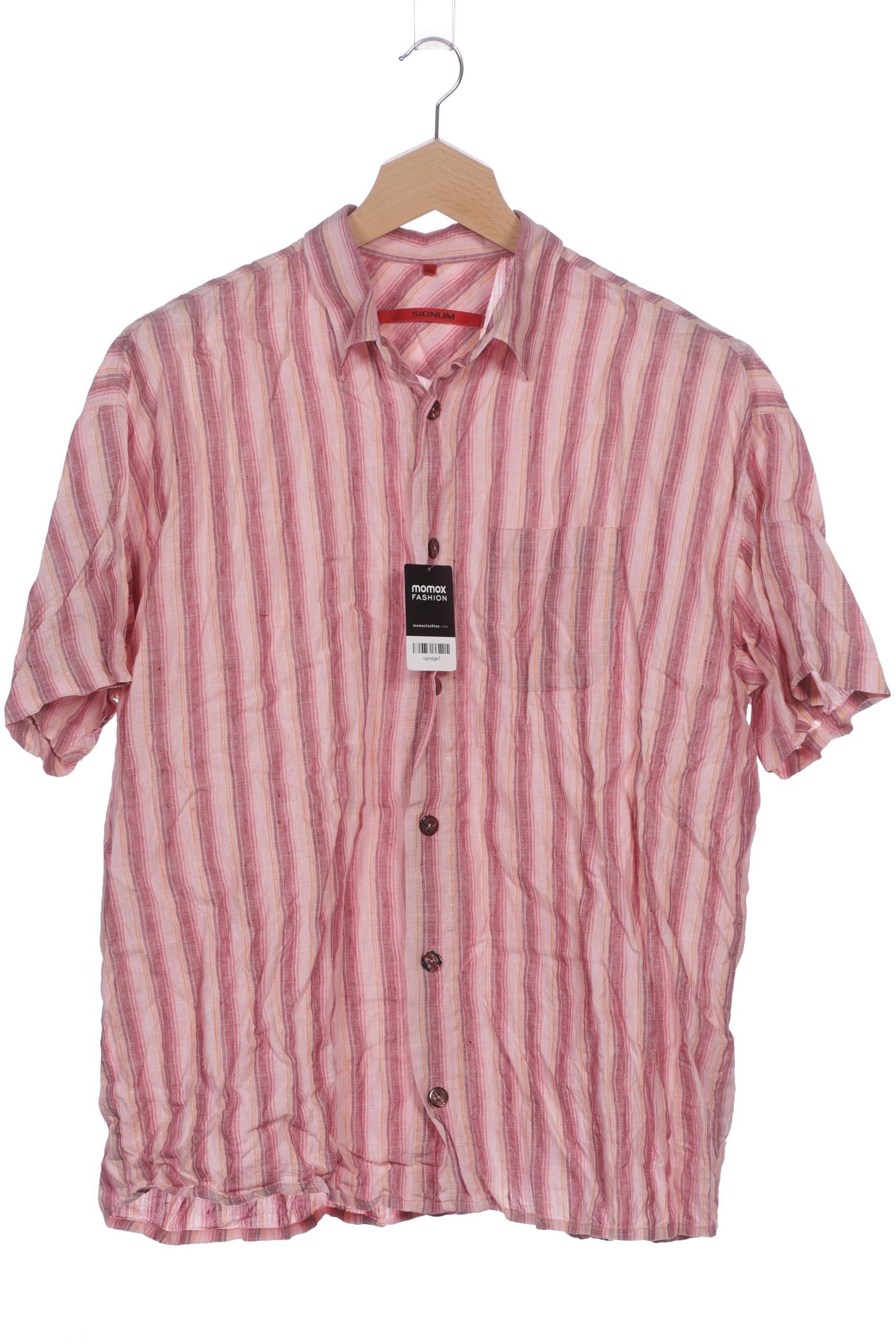 

Signum Herren Hemd, pink, Gr. 56
