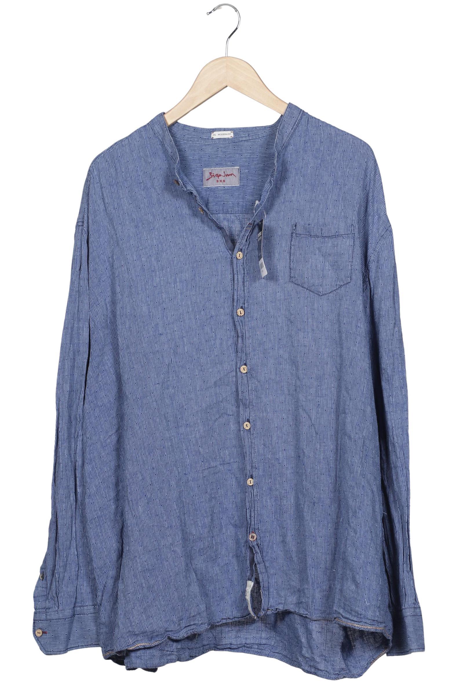 Thumbnail - Signum Herren Hemd, blau, Gr. 60