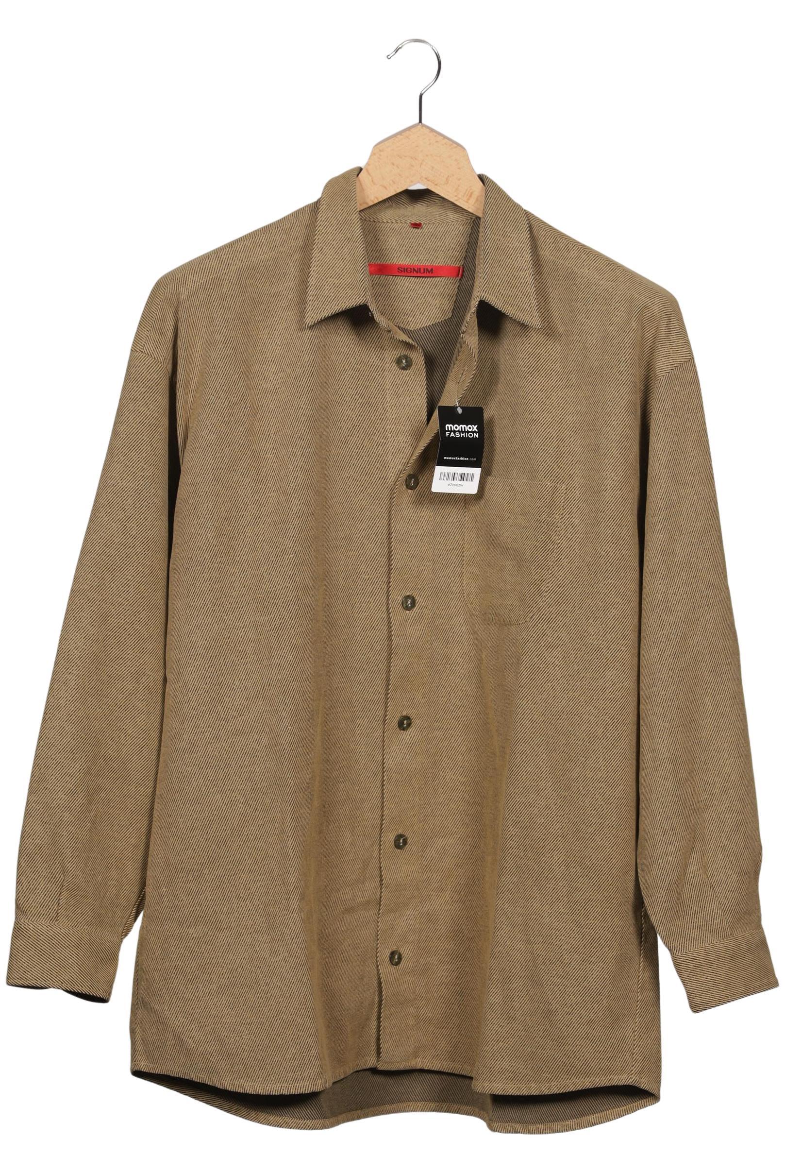 

Signum Herren Hemd, beige, Gr. 56