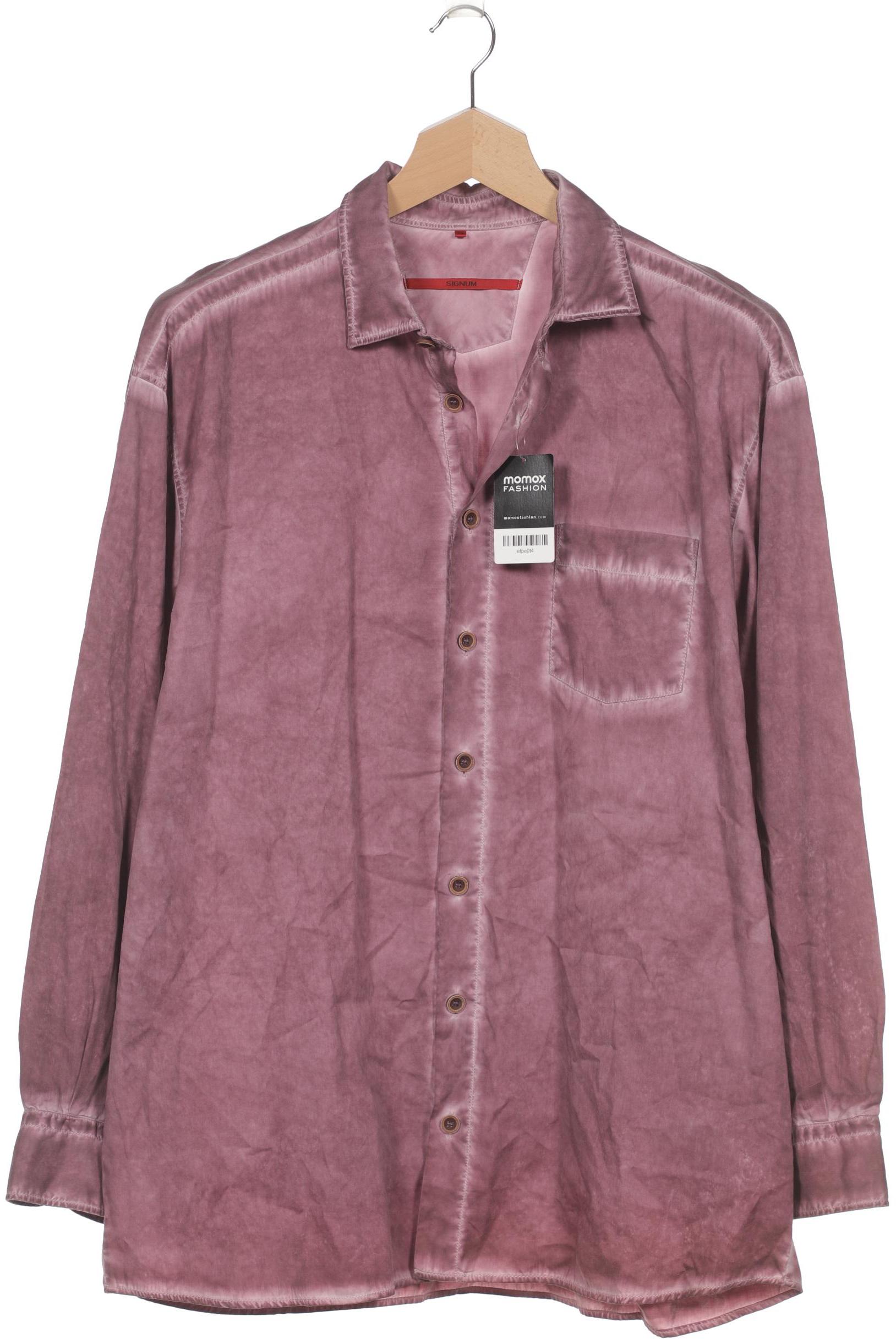 

Signum Herren Hemd, pink, Gr. 56