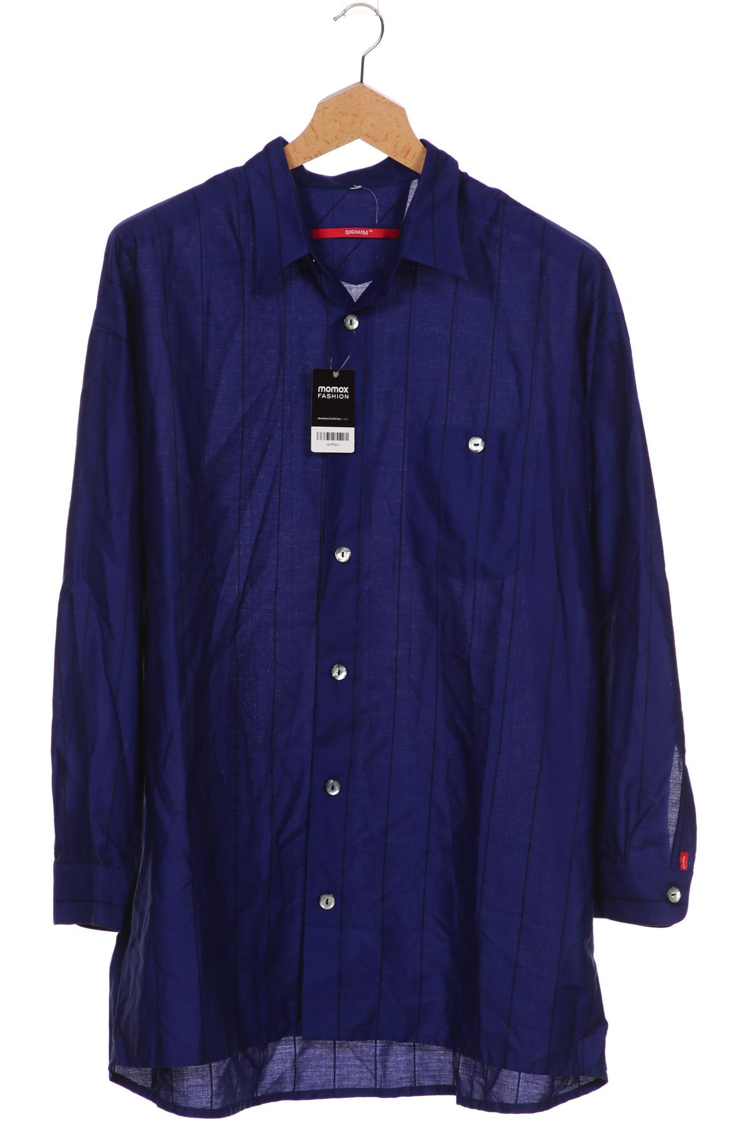 

Signum Herren Hemd, blau, Gr. 56