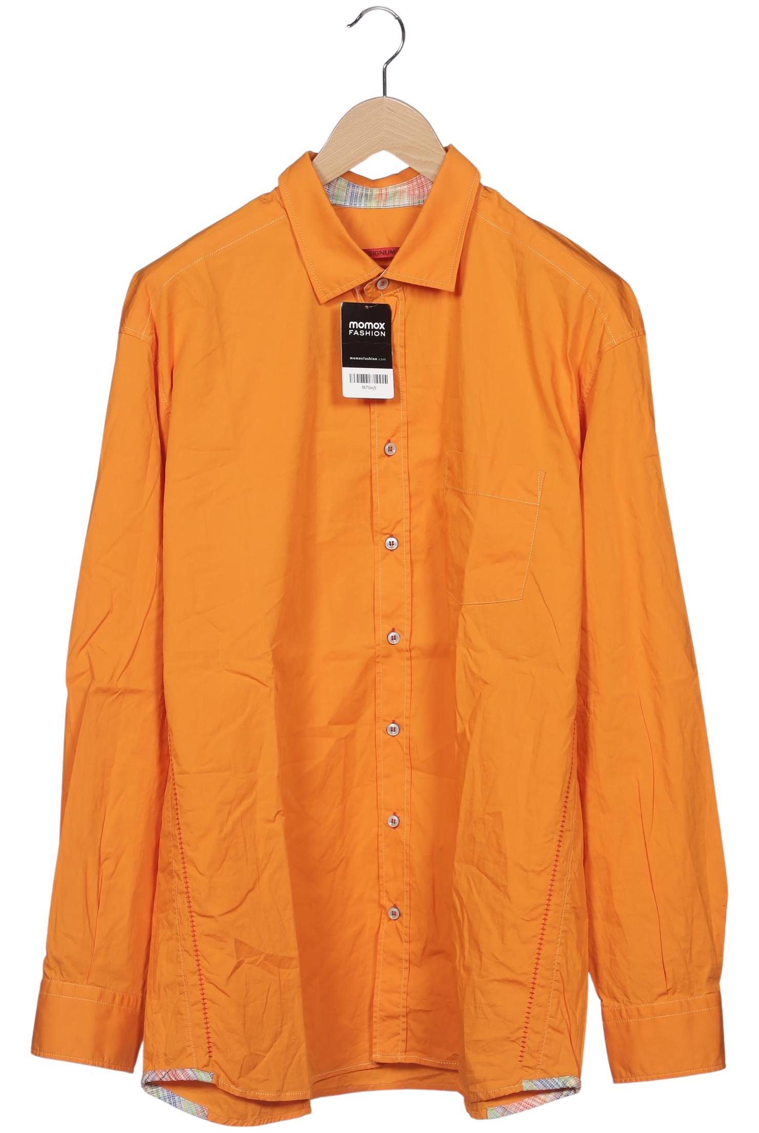 Thumbnail - Signum Herren Hemd, orange, Gr. 56