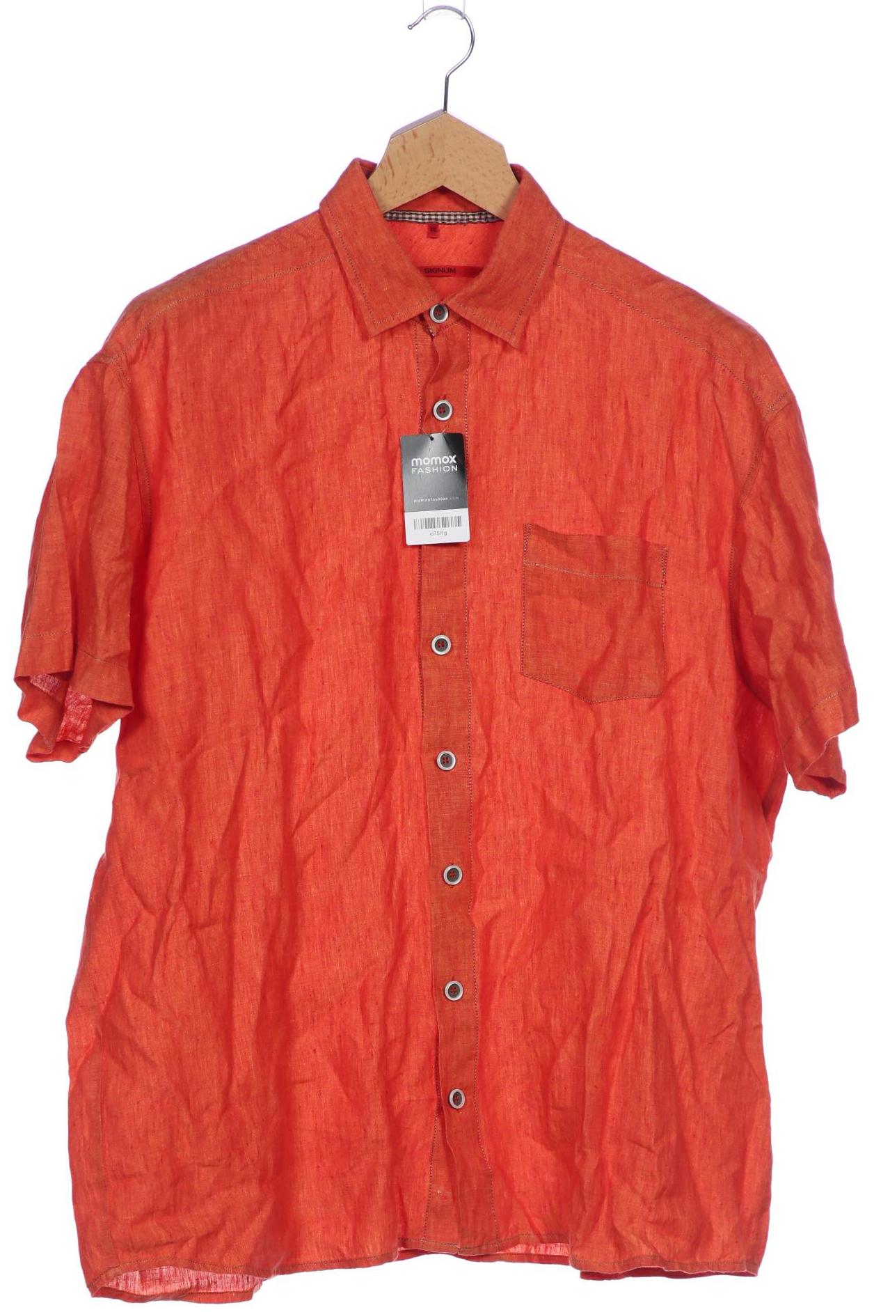

Signum Herren Hemd, orange, Gr. 56