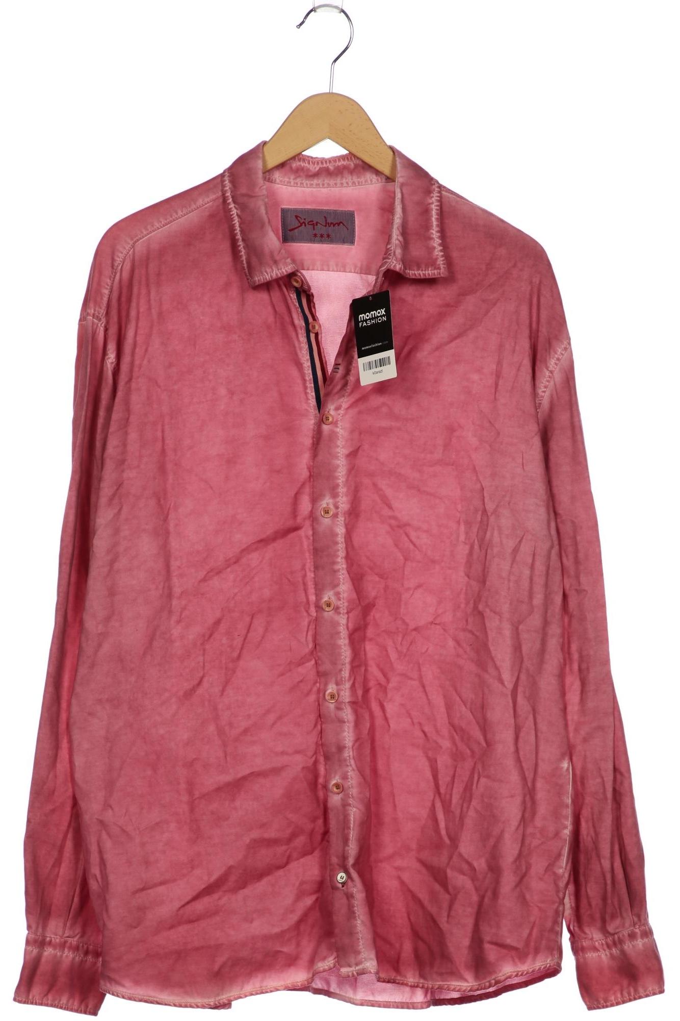 

Signum Herren Hemd, pink, Gr. 56