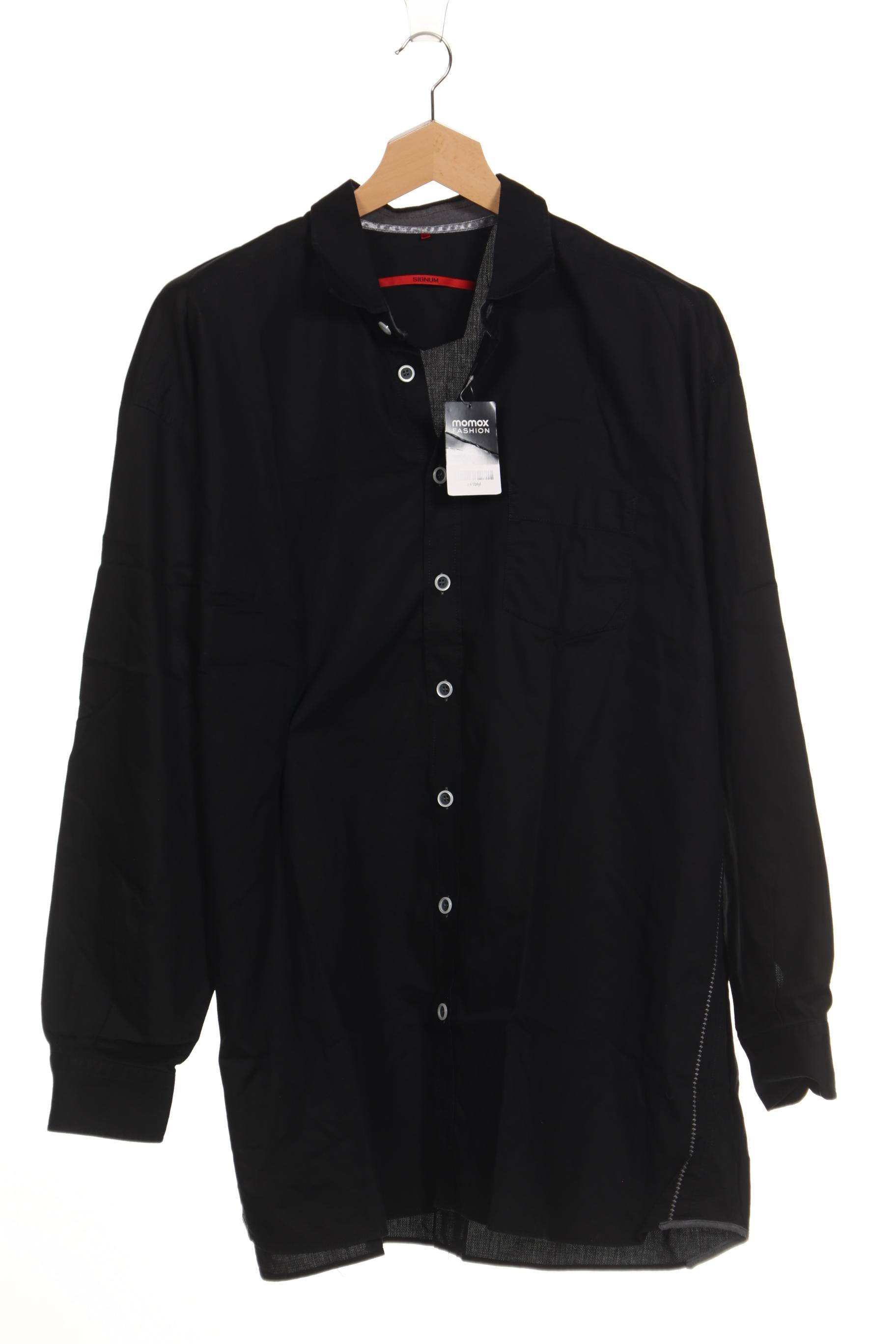 

Signum Herren Hemd, schwarz, Gr. 60