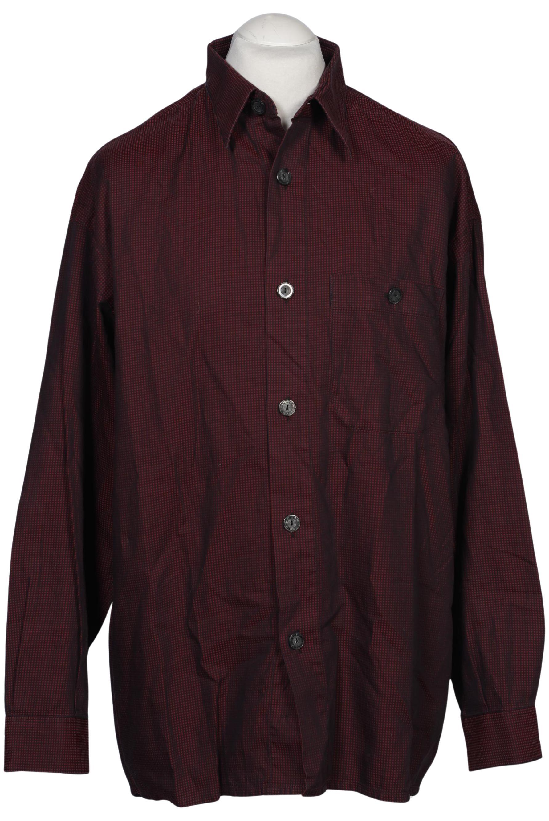 

Signum Herren Hemd, bordeaux, Gr. 48