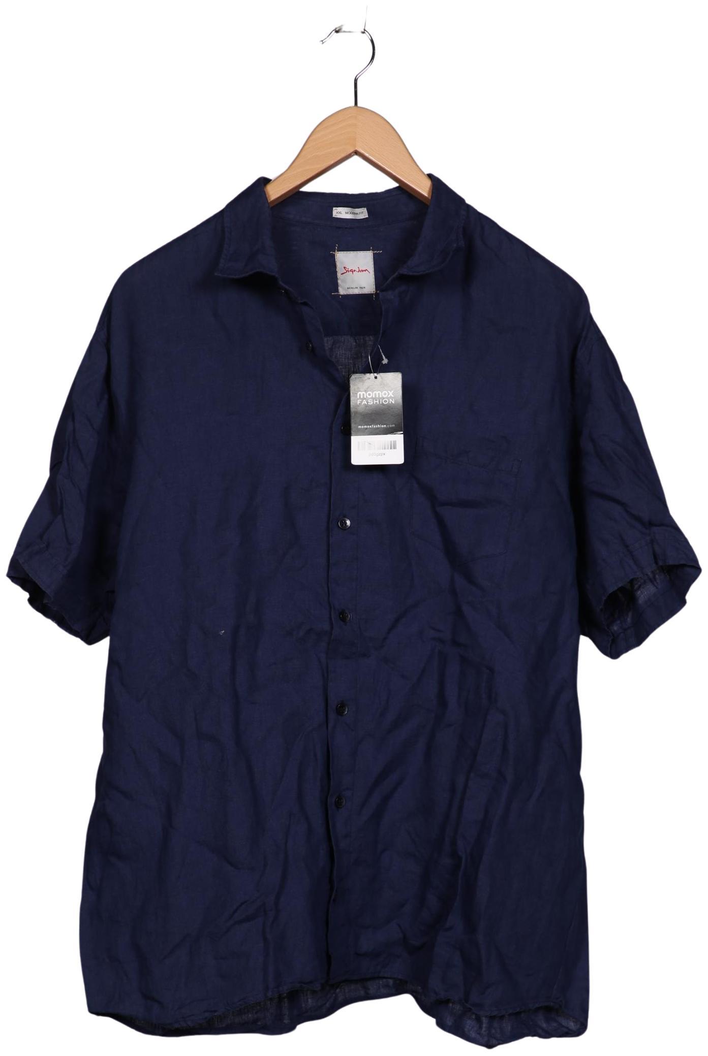 

Signum Herren Hemd, marineblau, Gr. 56