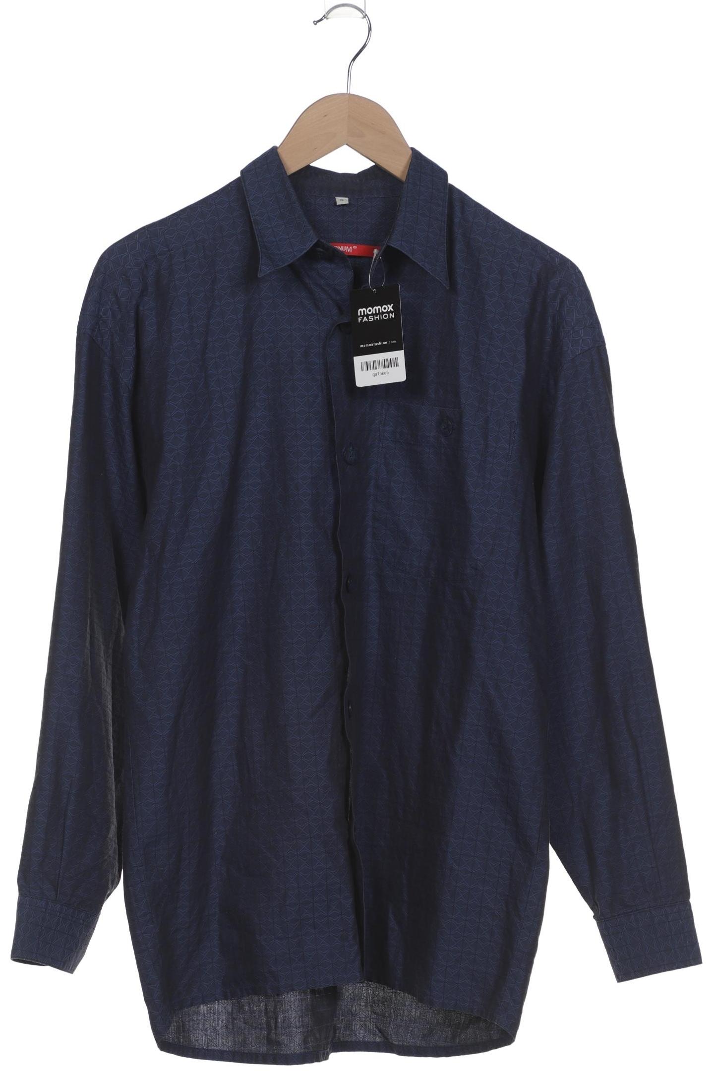 

Signum Herren Hemd, marineblau, Gr. 46