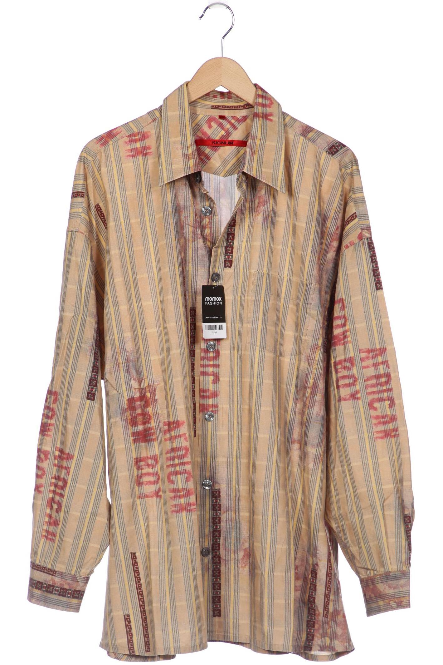 

Signum Herren Hemd, beige, Gr. 58