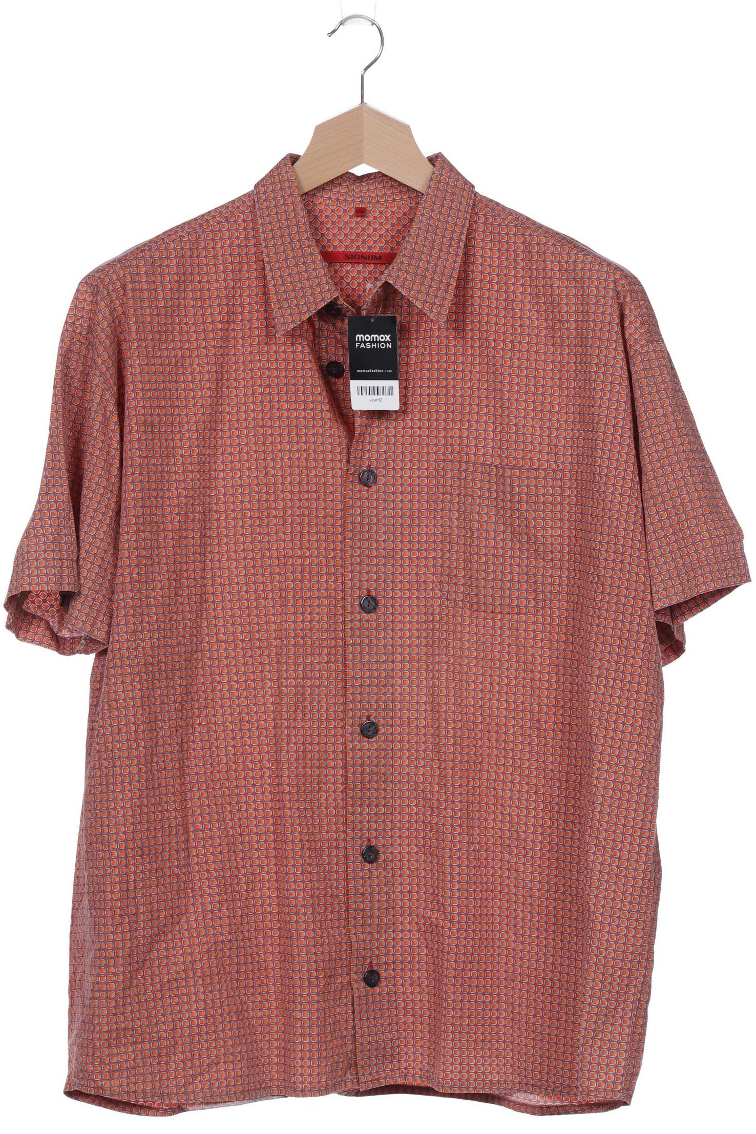 

Signum Herren Hemd, orange, Gr. 56