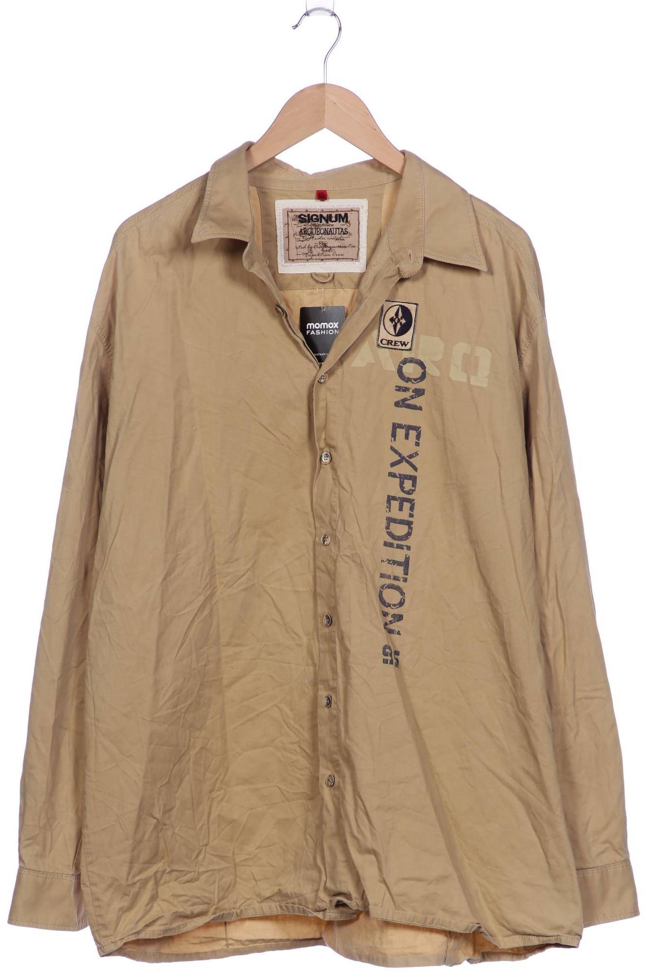 

Signum Herren Hemd, beige, Gr. 56