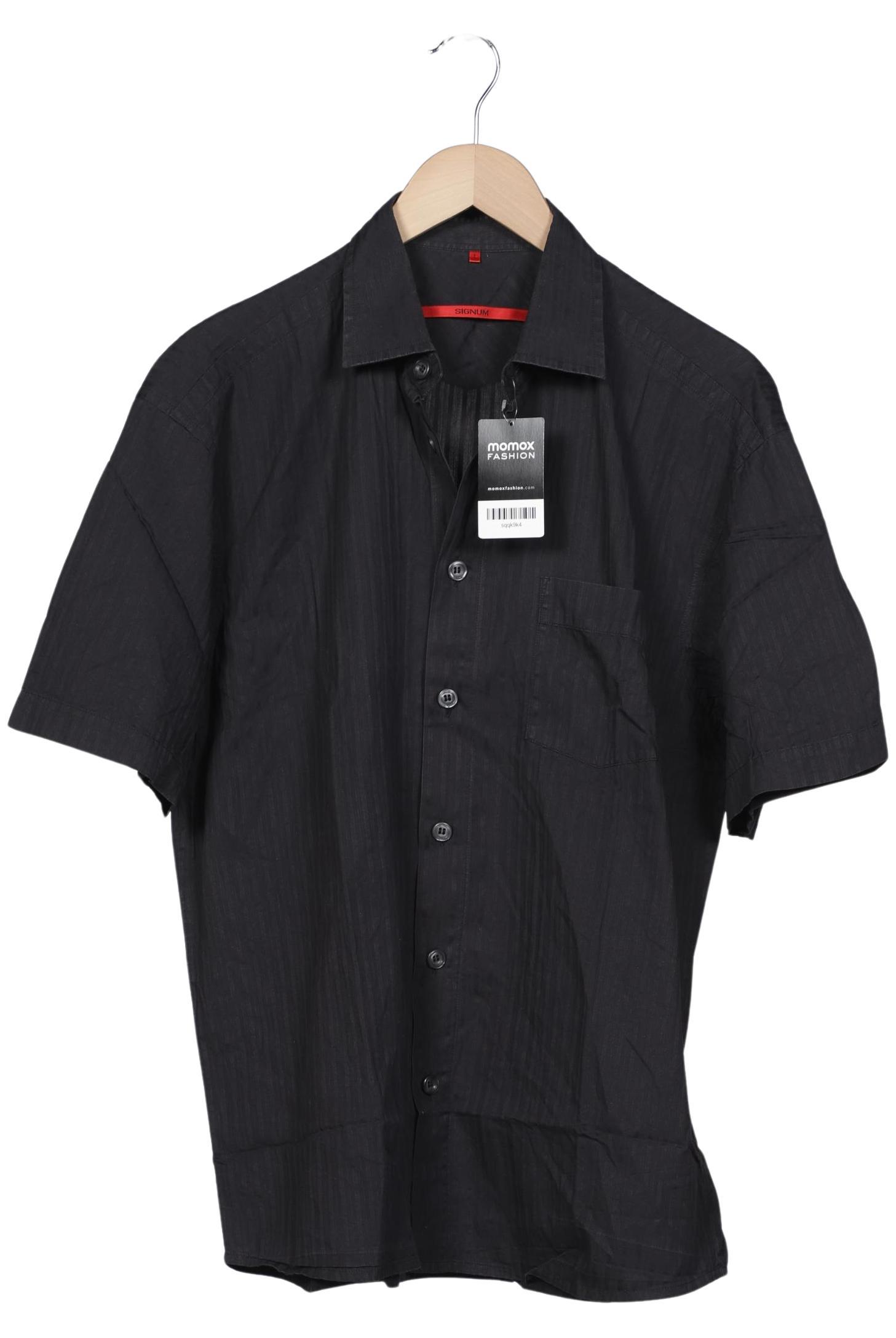 

Signum Herren Hemd, schwarz, Gr. 52