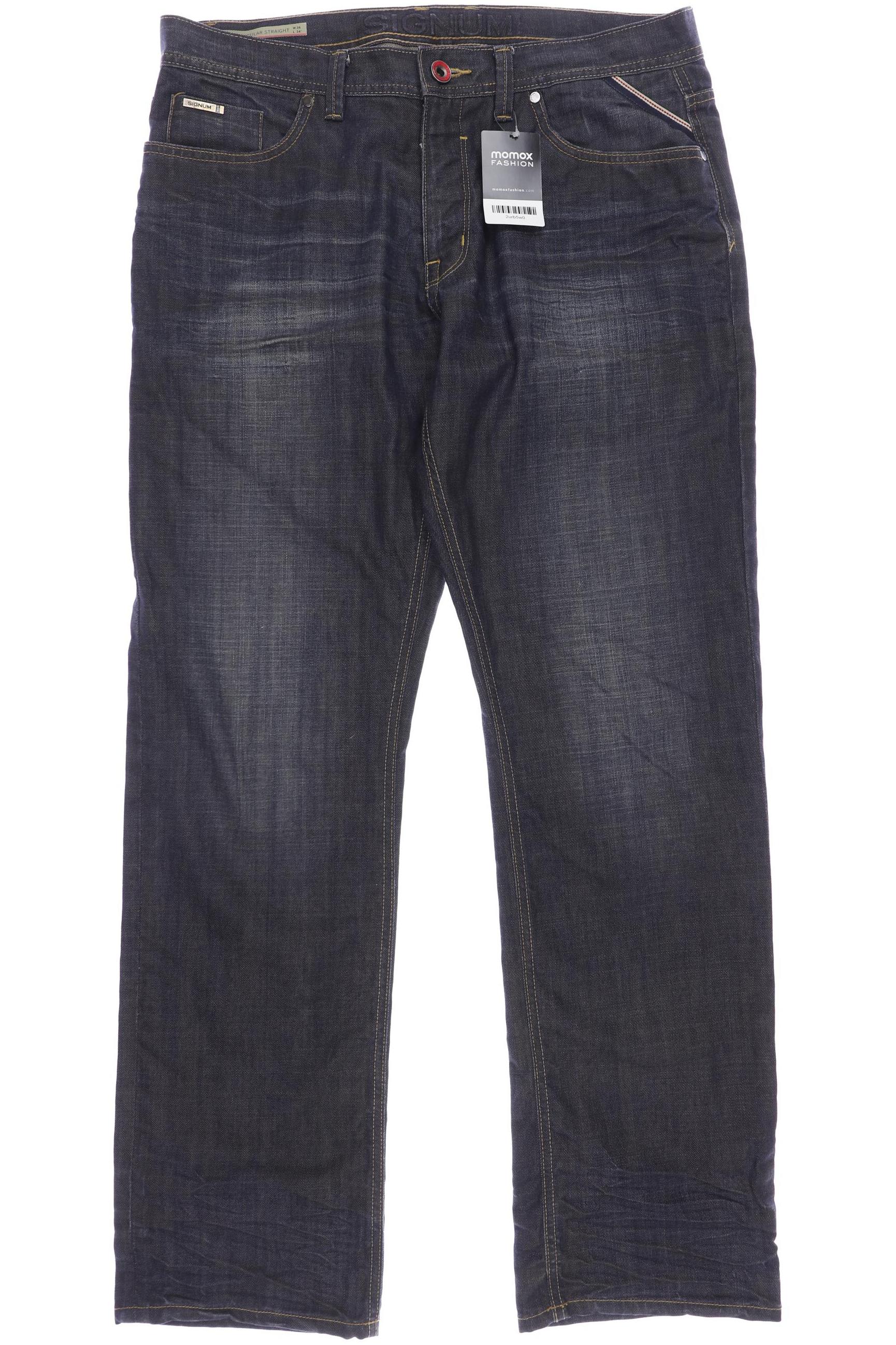 

SIGNUM Herren Jeans, marineblau