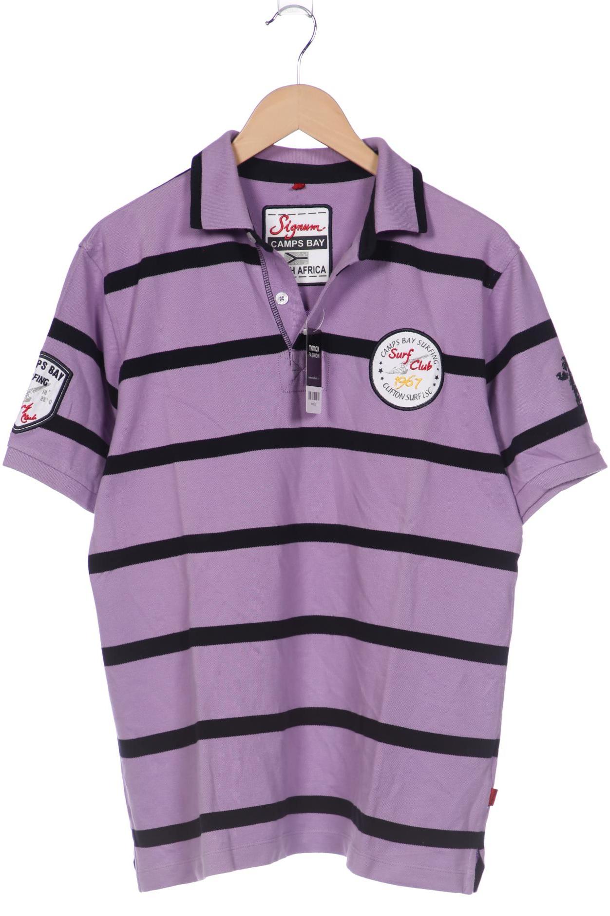 

Signum Herren Poloshirt, flieder, Gr. 52