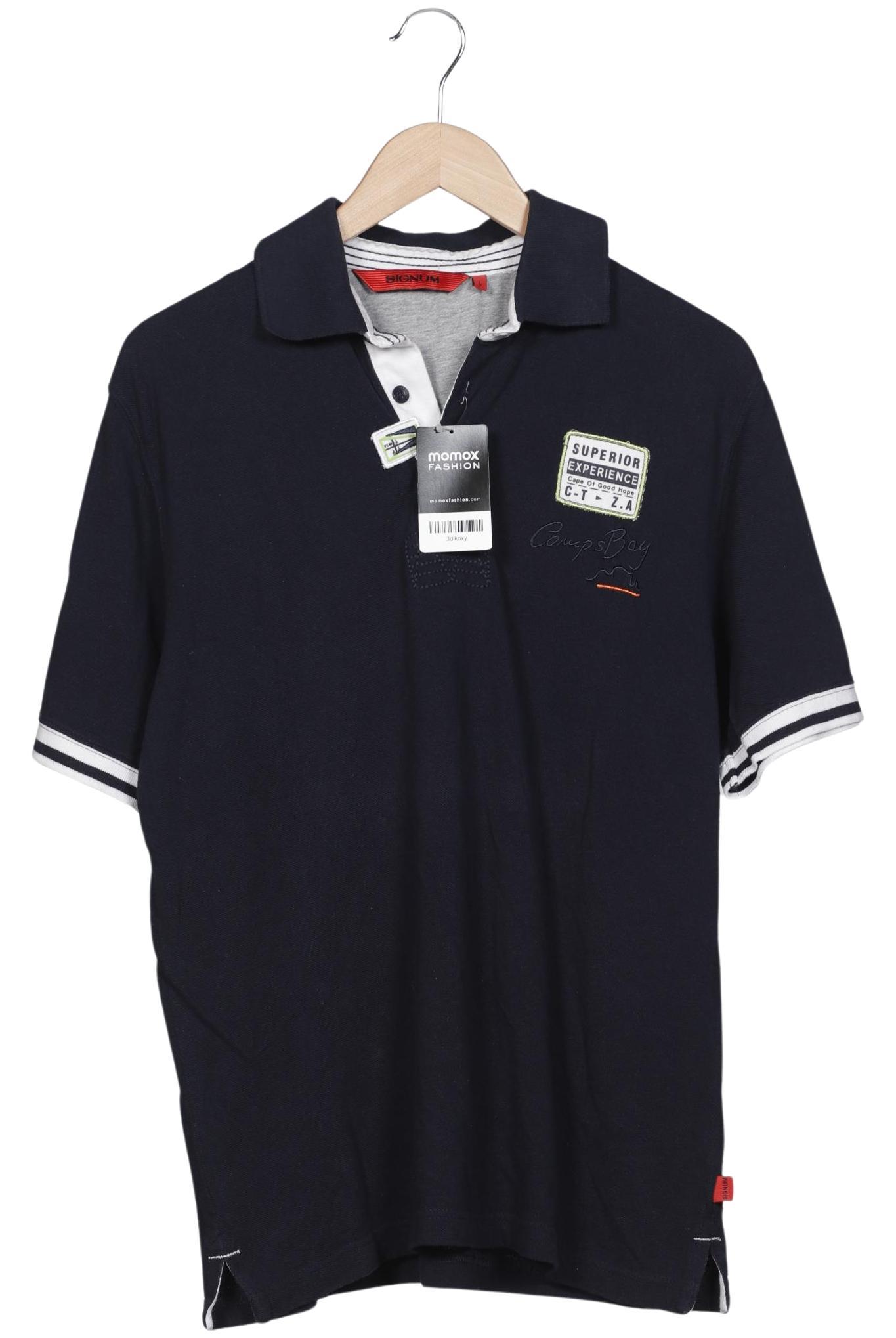 Thumbnail - Signum Herren Poloshirt, marineblau, Gr. 52