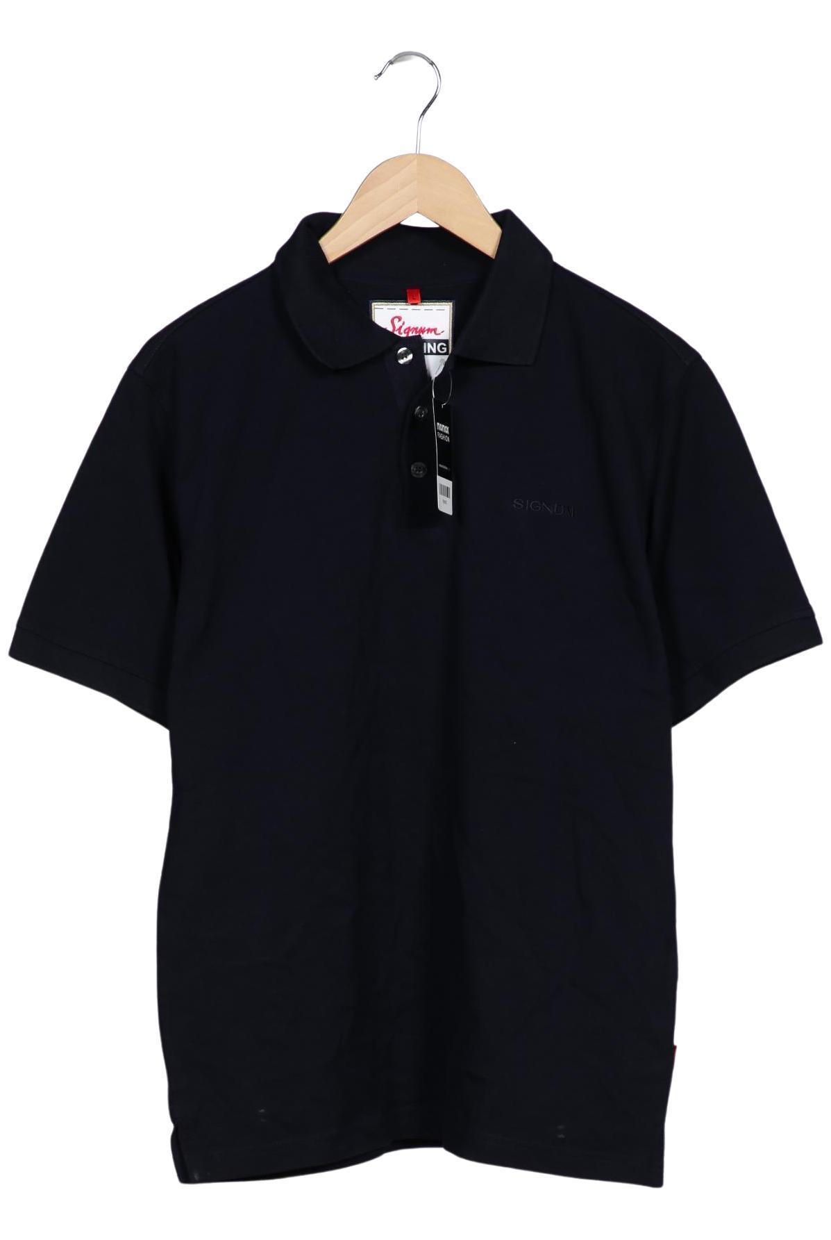 

Signum Herren Poloshirt, marineblau, Gr. 52