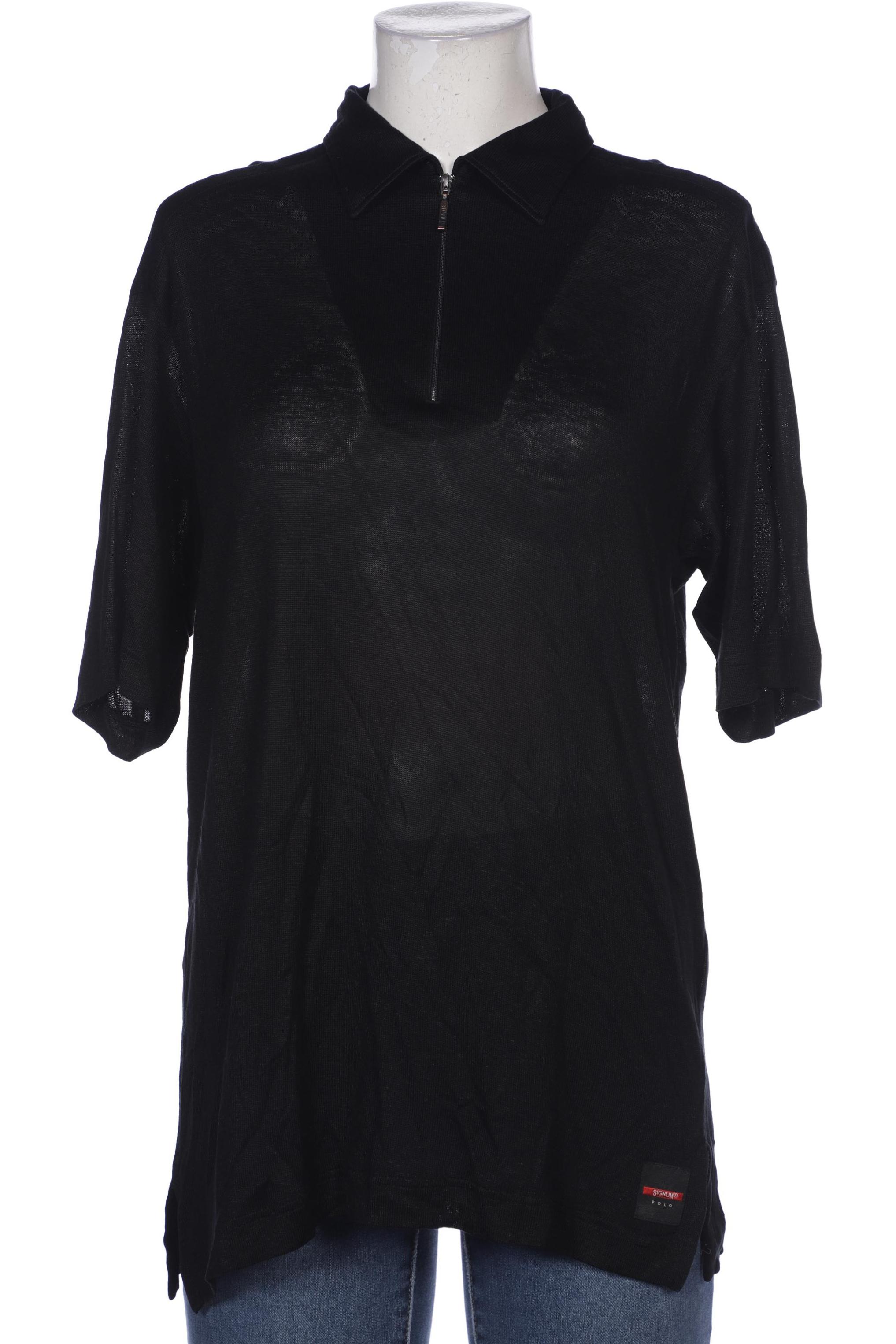 

Signum Herren Poloshirt, schwarz, Gr. 48