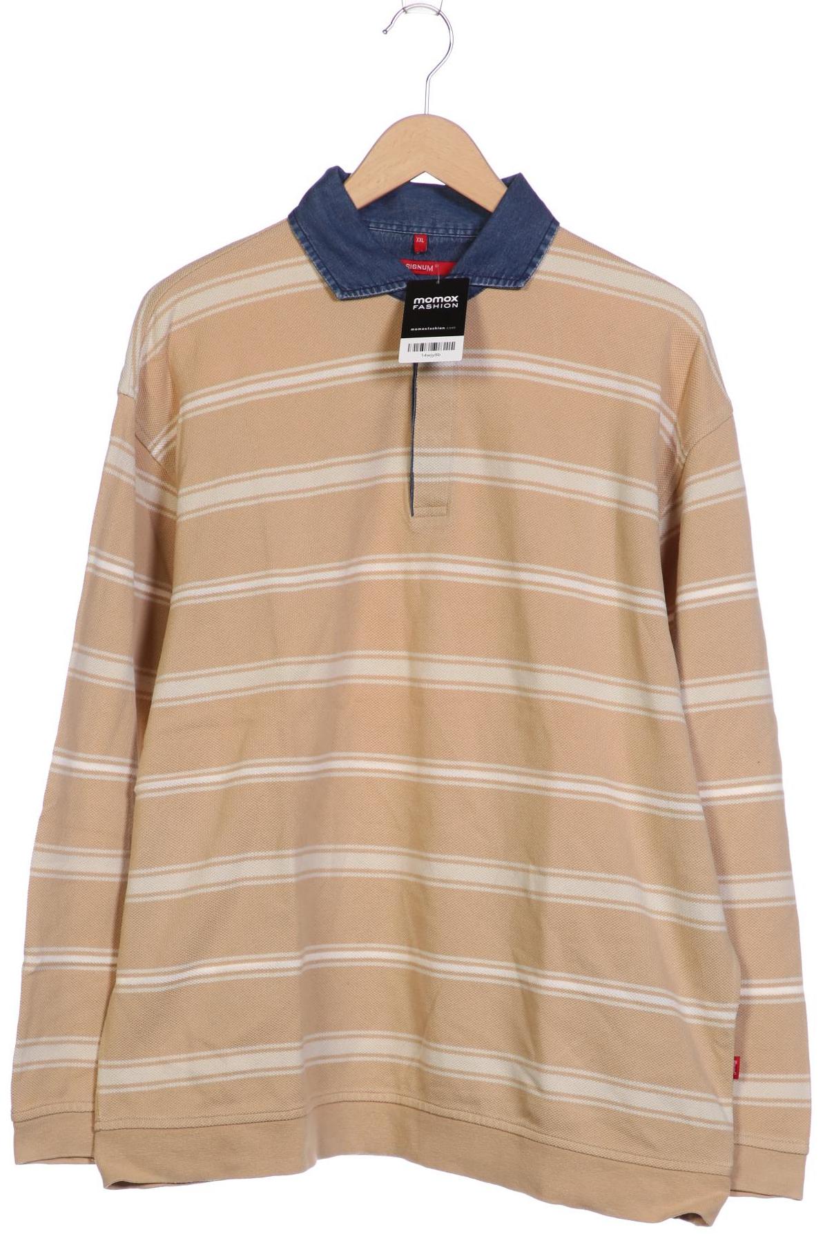 

Signum Herren Poloshirt, beige, Gr. 56