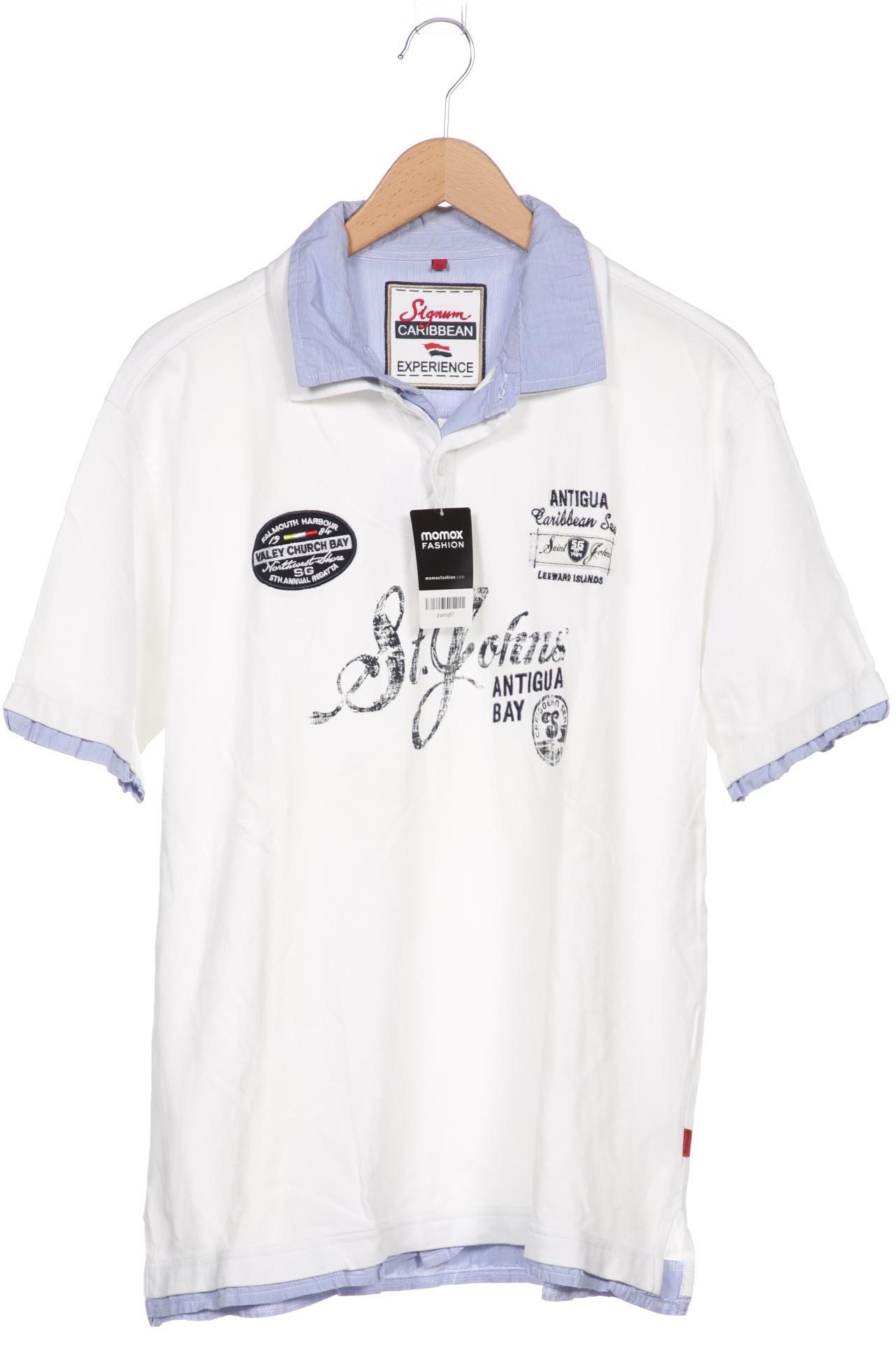 

Signum Herren Poloshirt, weiß, Gr. 54