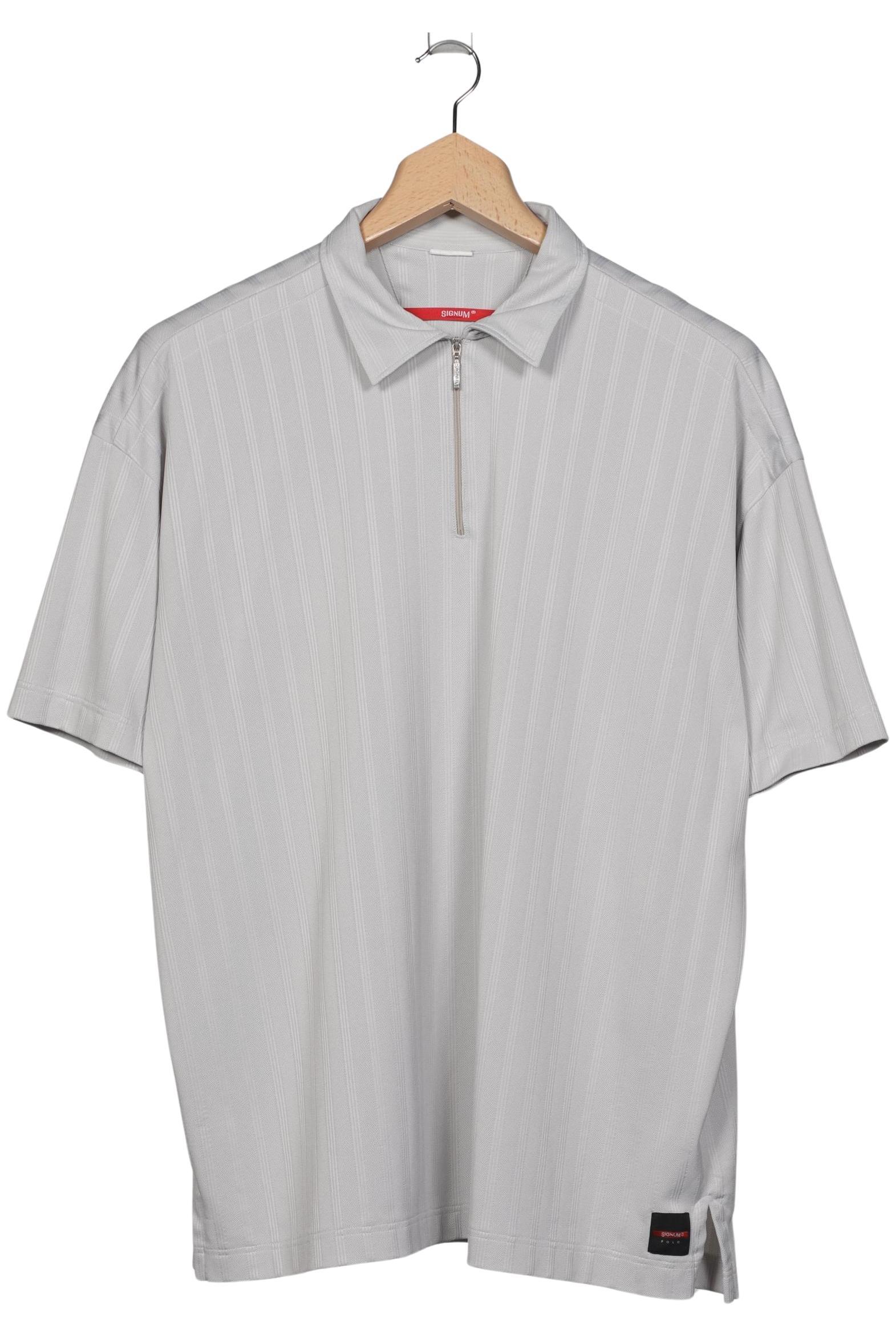 

Signum Herren Poloshirt, grau, Gr. 56