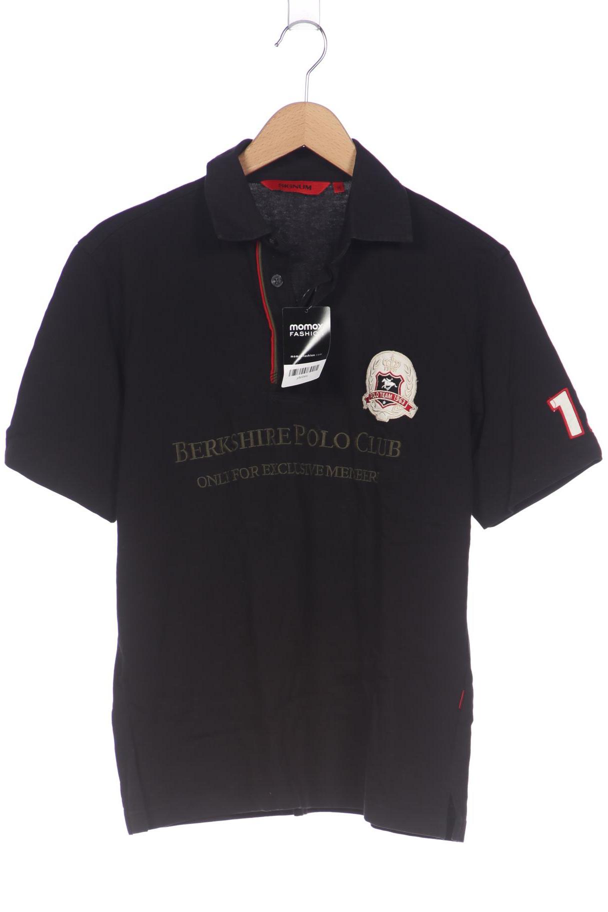 

Signum Herren Poloshirt, schwarz, Gr. 48