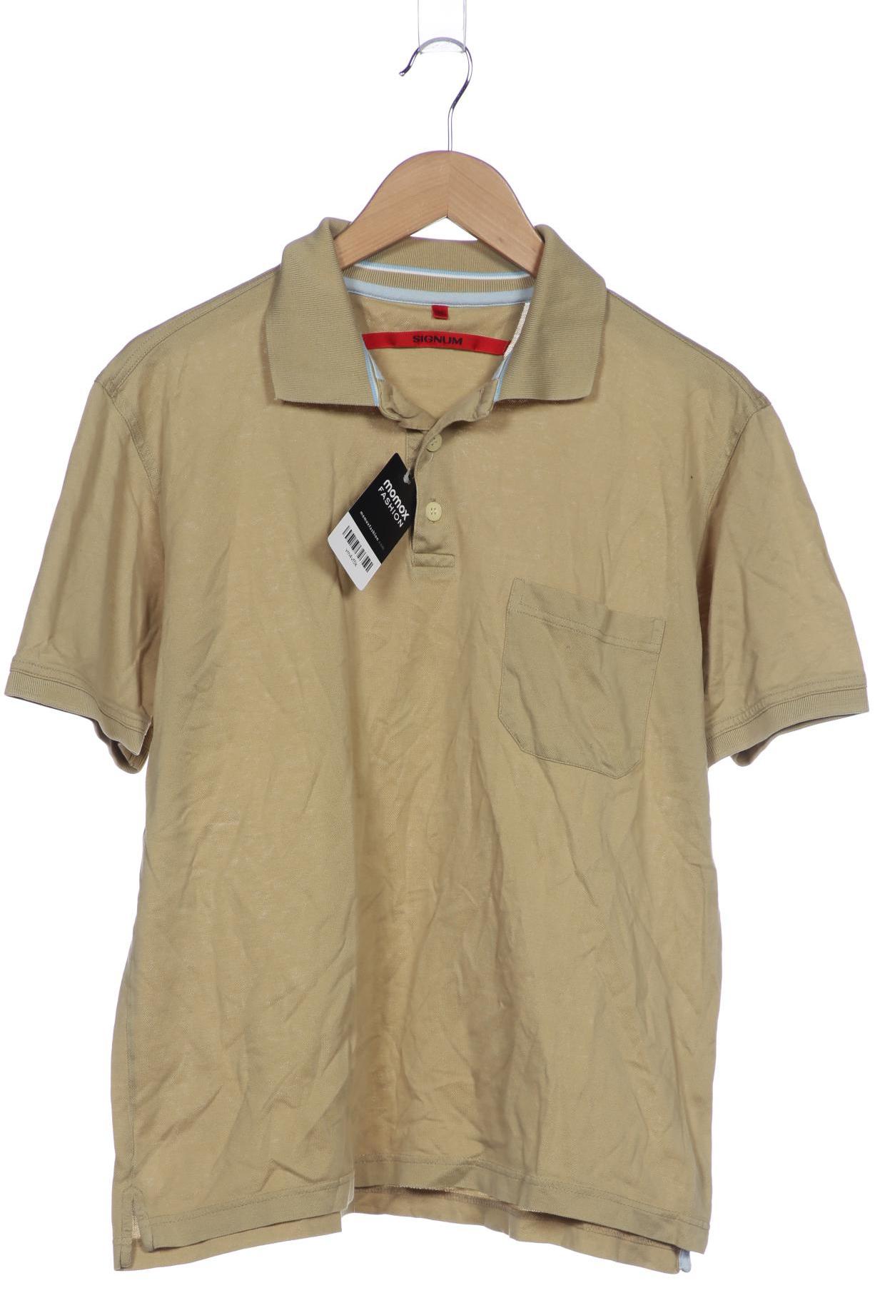

Signum Herren Poloshirt, beige, Gr. 48