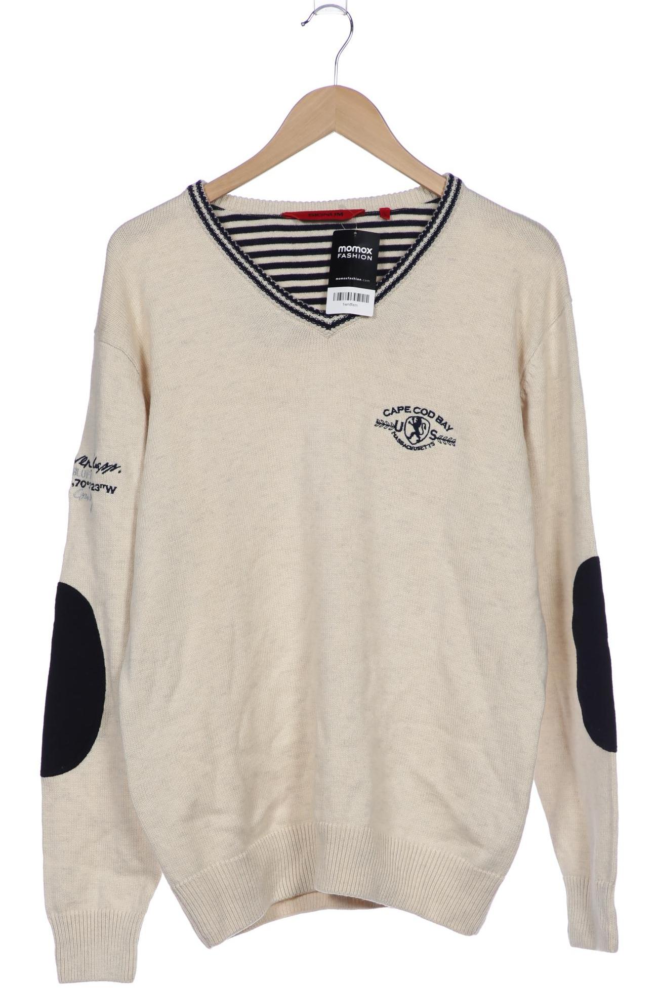 

Signum Herren Pullover, beige, Gr. 52