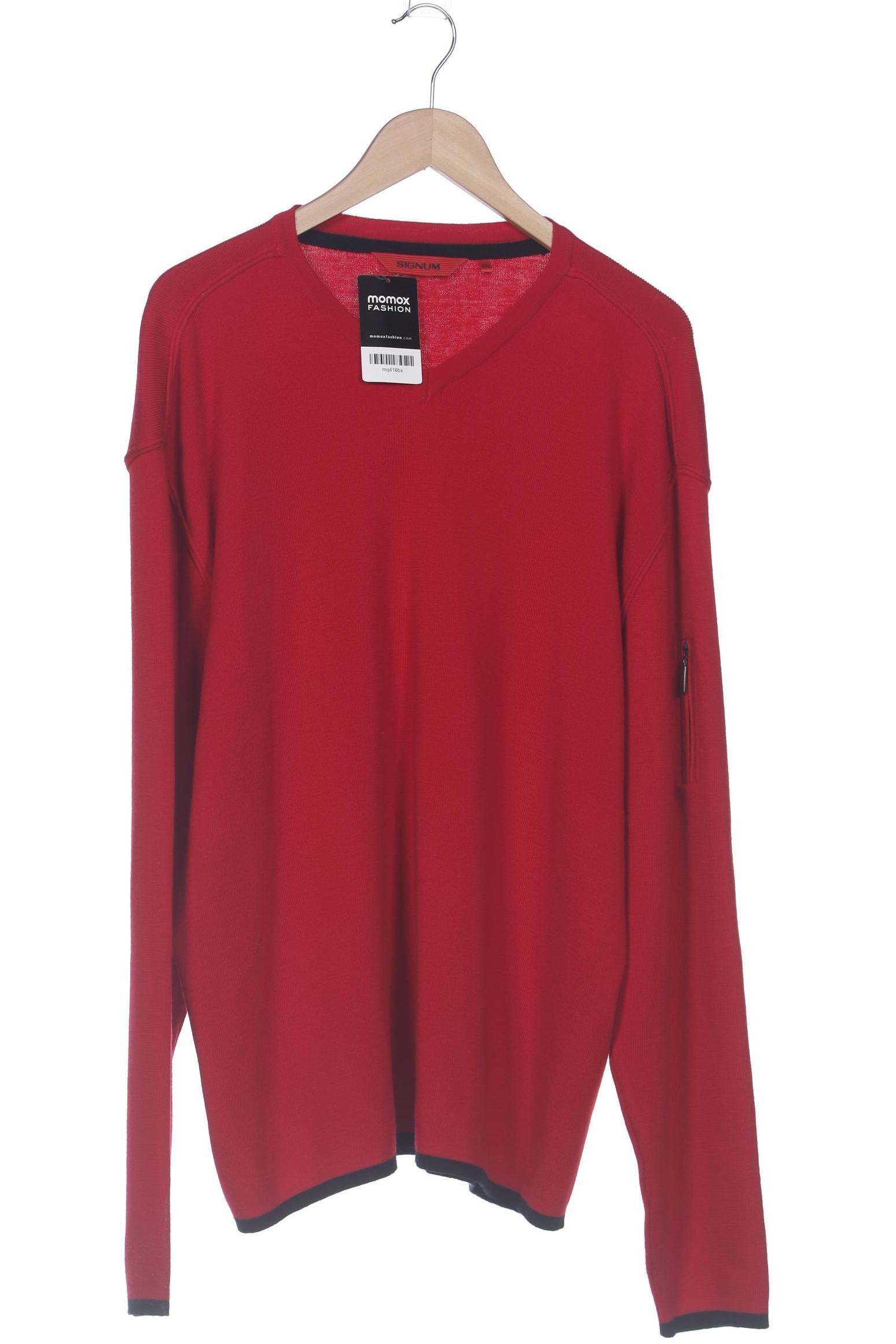 

Signum Herren Pullover, rot, Gr. 56