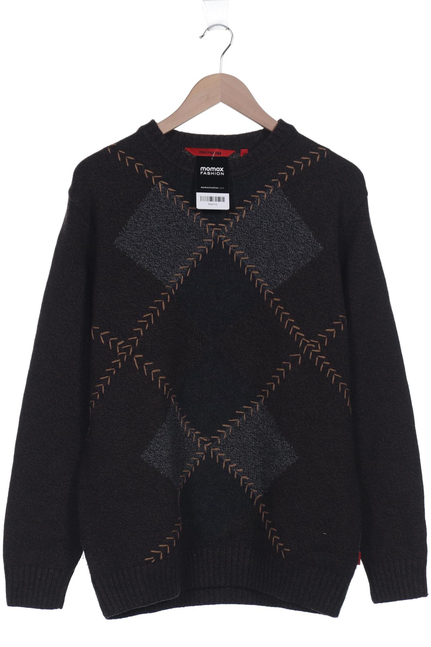 

Signum Herren Pullover, braun, Gr. 48
