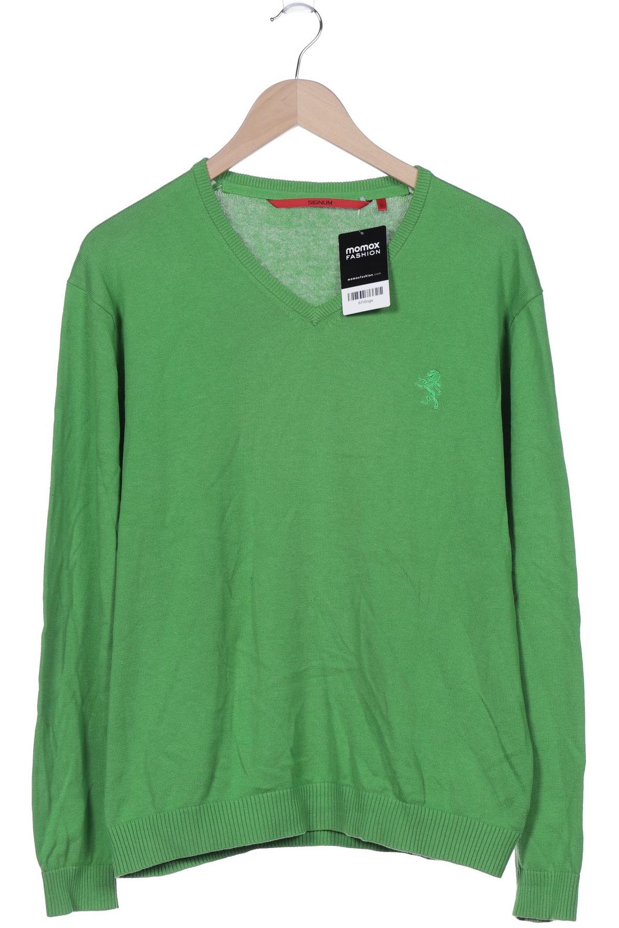 

Signum Herren Pullover, grün, Gr. 52
