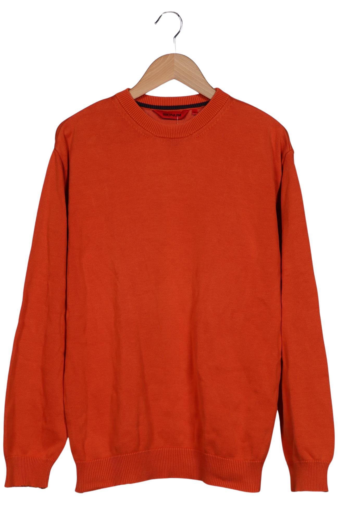 

Signum Herren Pullover, orange, Gr. 52