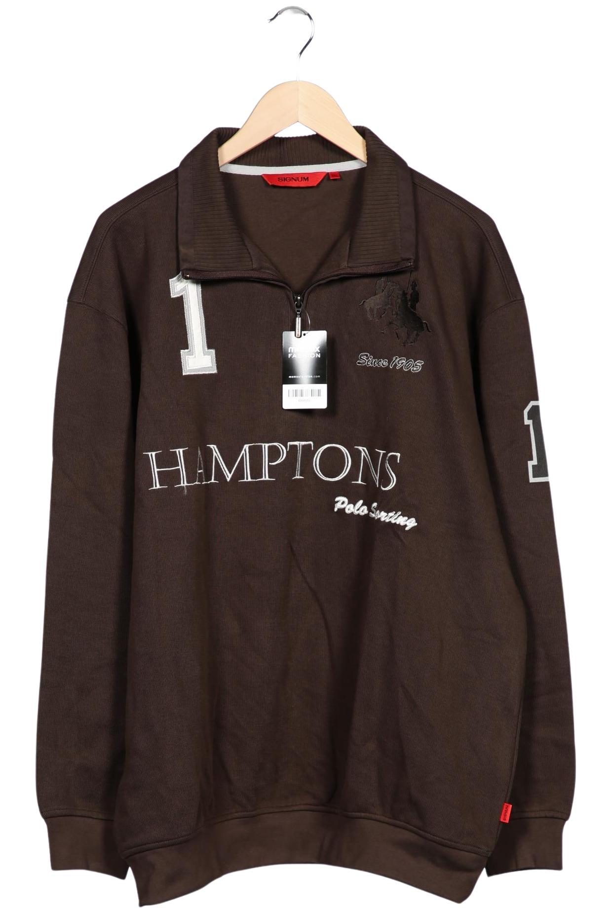 

Signum Herren Pullover, braun, Gr. 56