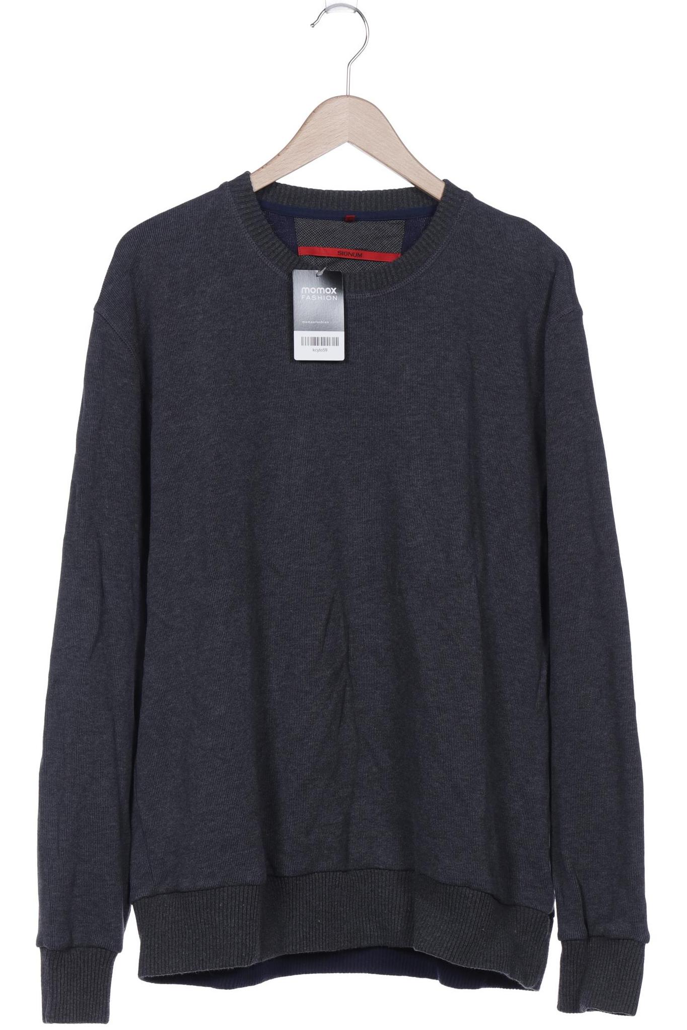 

Signum Herren Pullover, grau, Gr. 60
