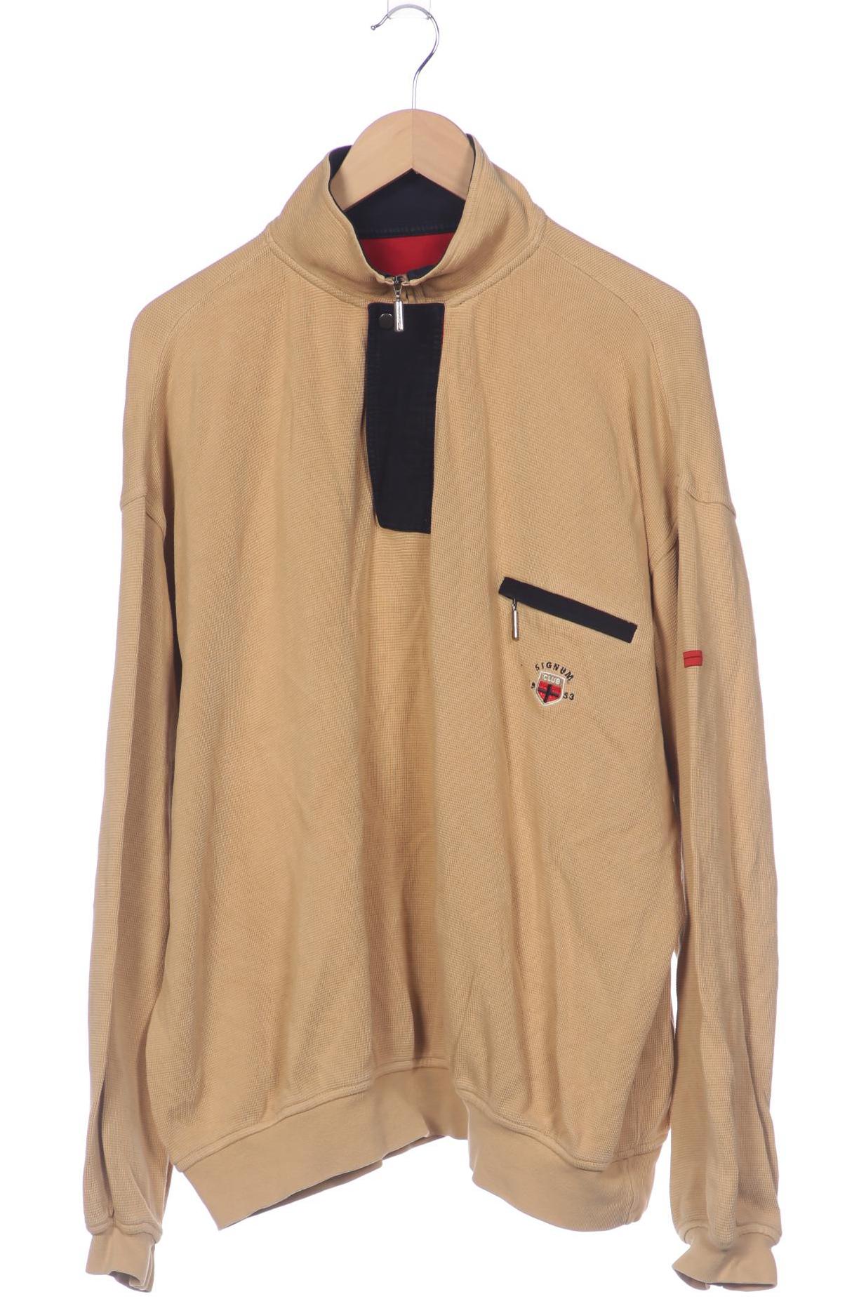 

Signum Herren Pullover, beige, Gr. 56