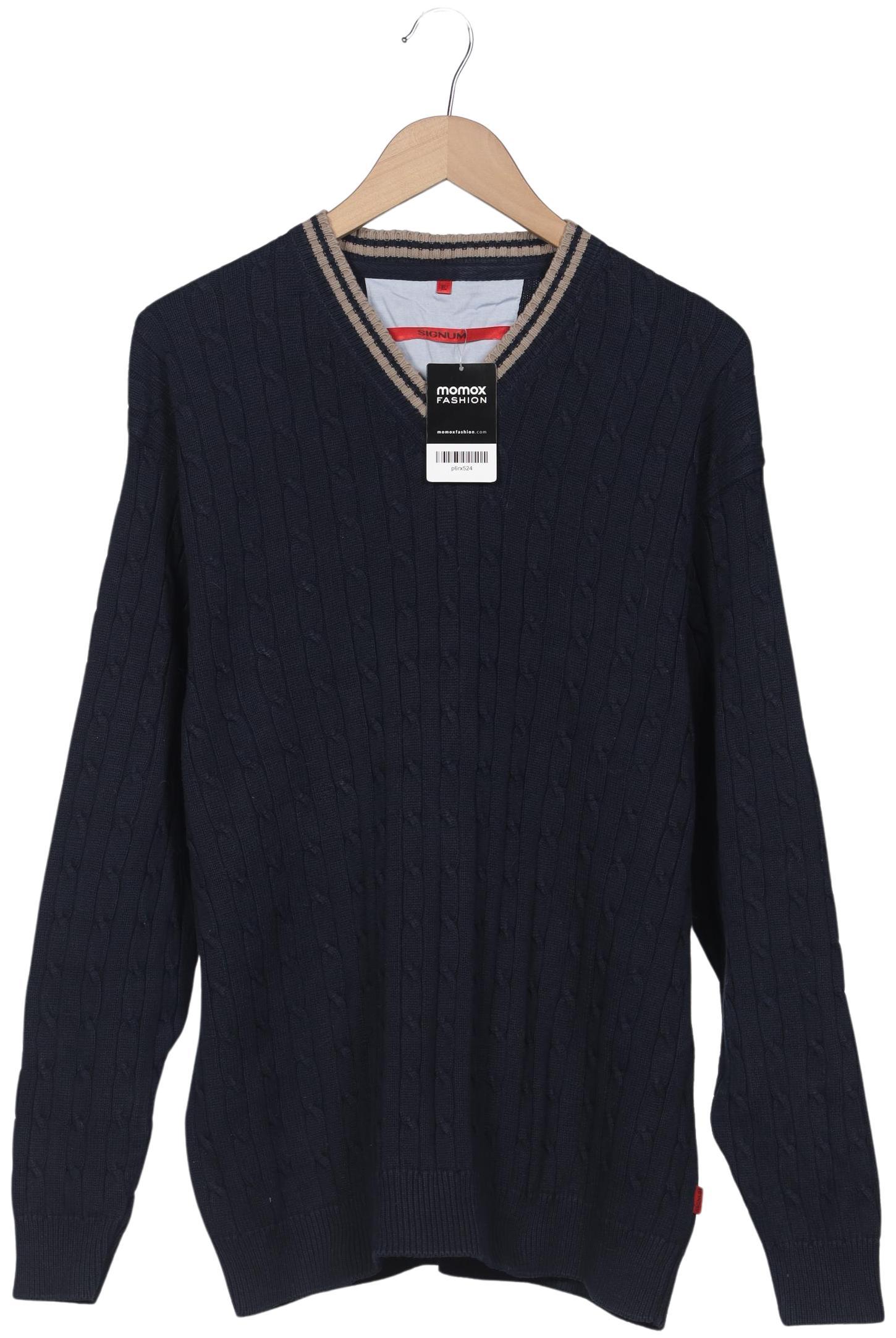 

Signum Herren Pullover, marineblau, Gr. 54